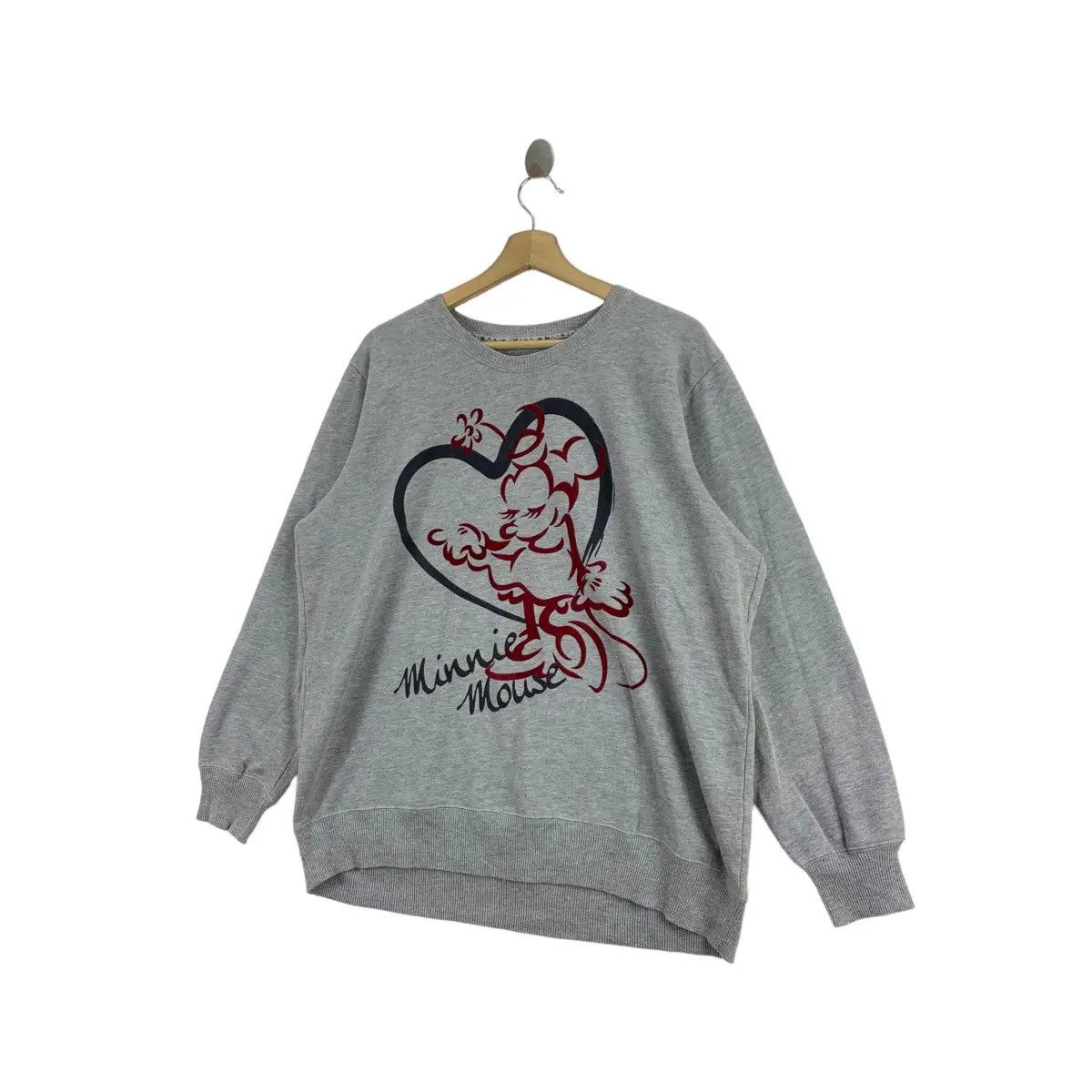 Disney Vintage DISNEY MINNIE MOUSE Pure Love Dancing Sweatshirt Size 3XL / US 20-22 - 4 Thumbnail