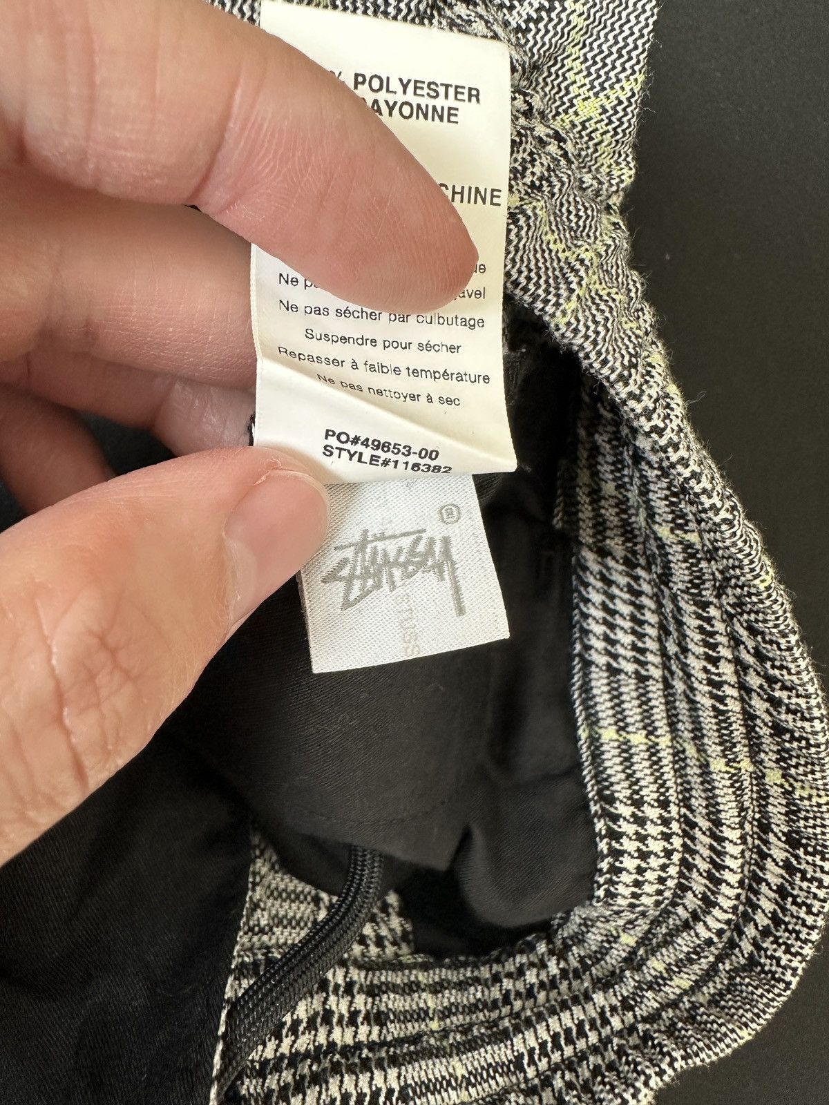 Stussy Plaid Trousers Grey Size US 36 / EU 52 - 8 Thumbnail