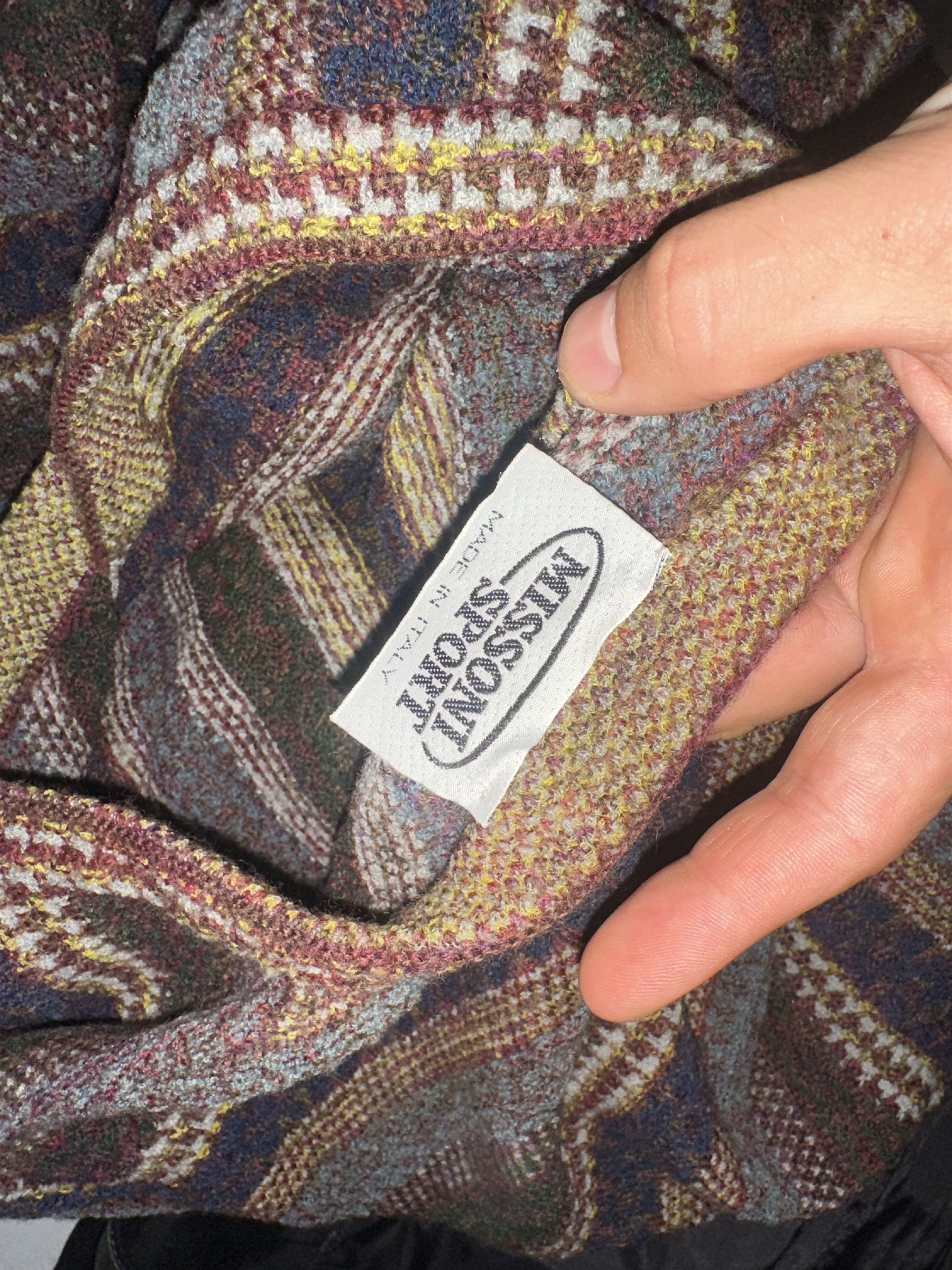Missoni Missoni Sport 3D Knit Striped Pullover Cosby Sweater Size L Size US L / EU 52-54 / 3 - 11 Thumbnail