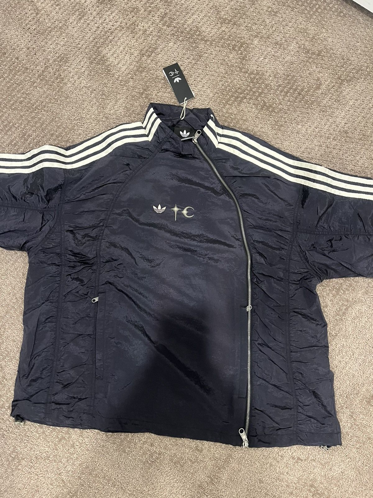 Thug Club Adidas X Thug Club Woven Track Top Black/Silver Brand