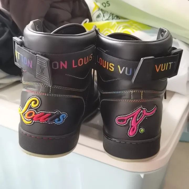 Other Louis Vuitton High-Top Sneakers in Black -2508 Size US 8 / EU 41 - 3 Thumbnail
