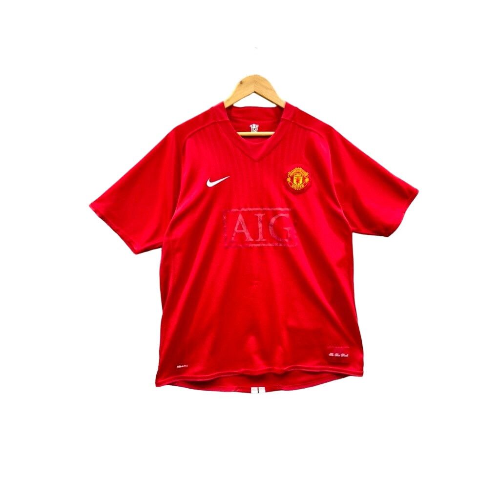 Nike Nike Manchester United Football Club Mens Home Soccer Jersey Size US XL / EU 56 / 4 - 1 Thumbnail