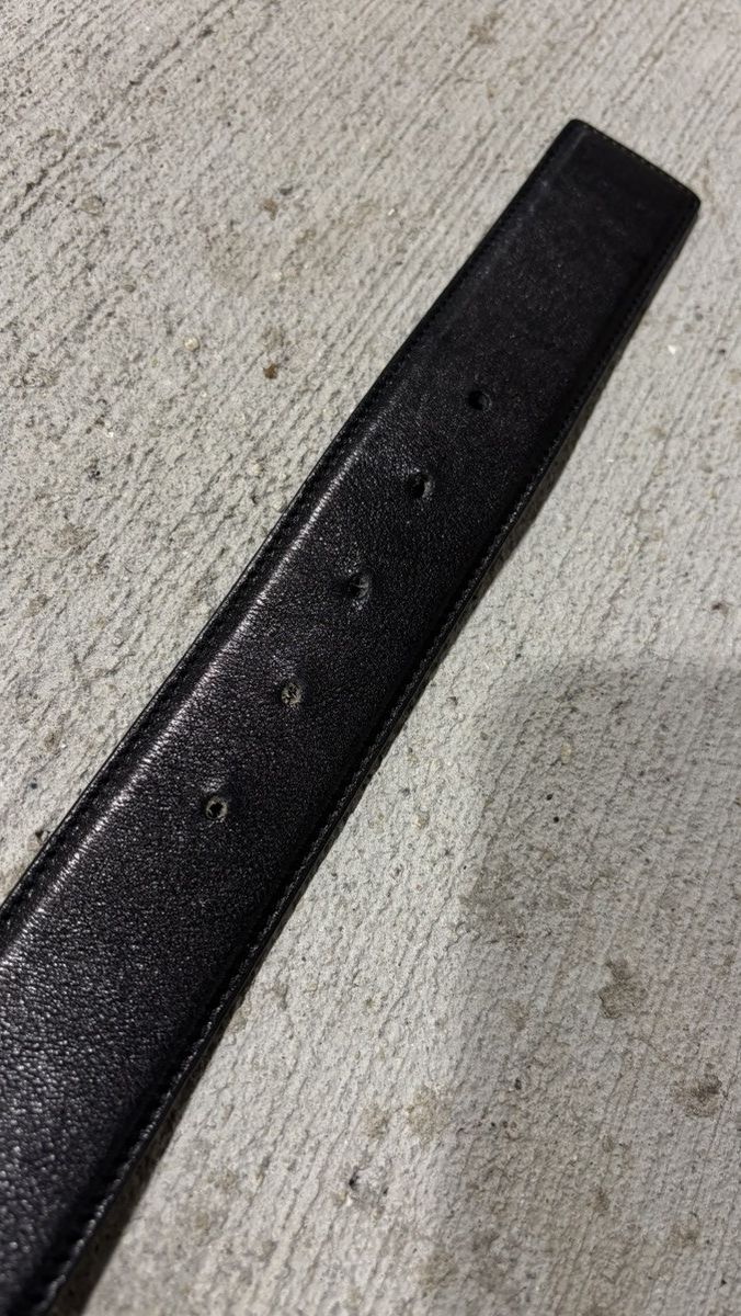 Saint Laurent Paris Yves Saint Laurent Paris Logo Belt Size 30 - 18 Thumbnail
