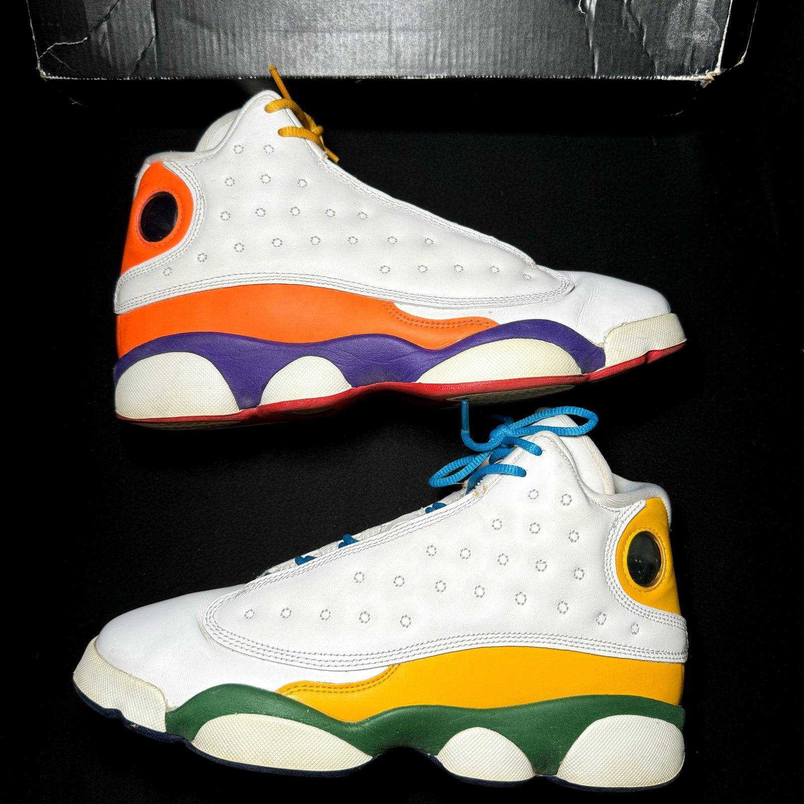 Jordan Brand × Nike Nike Air Jordan 13 Retro GS Playground 2020 Shoes - Size 7 Size US 7 / EU 40 - 2 Thumbnail