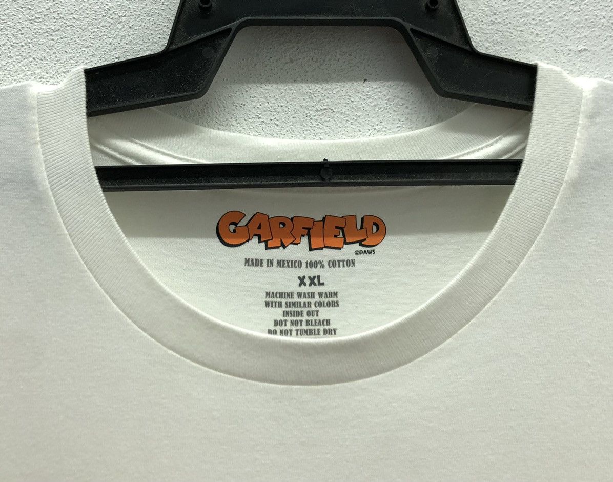 Vintage Vintage Garfield Never Hit Soft T-Shirt Size US XXL / EU 58 / 5 - 7 Thumbnail