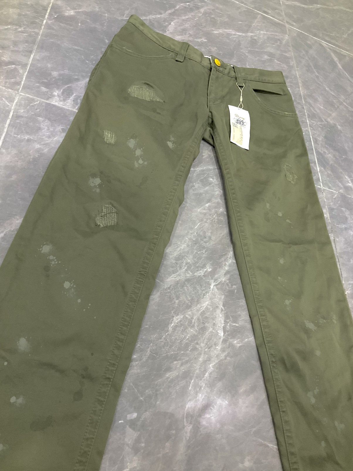 Japanese Brand New I.J.T.S Japanese Brand Distressed Jeans Size US 30 / EU 46 - 4 Thumbnail
