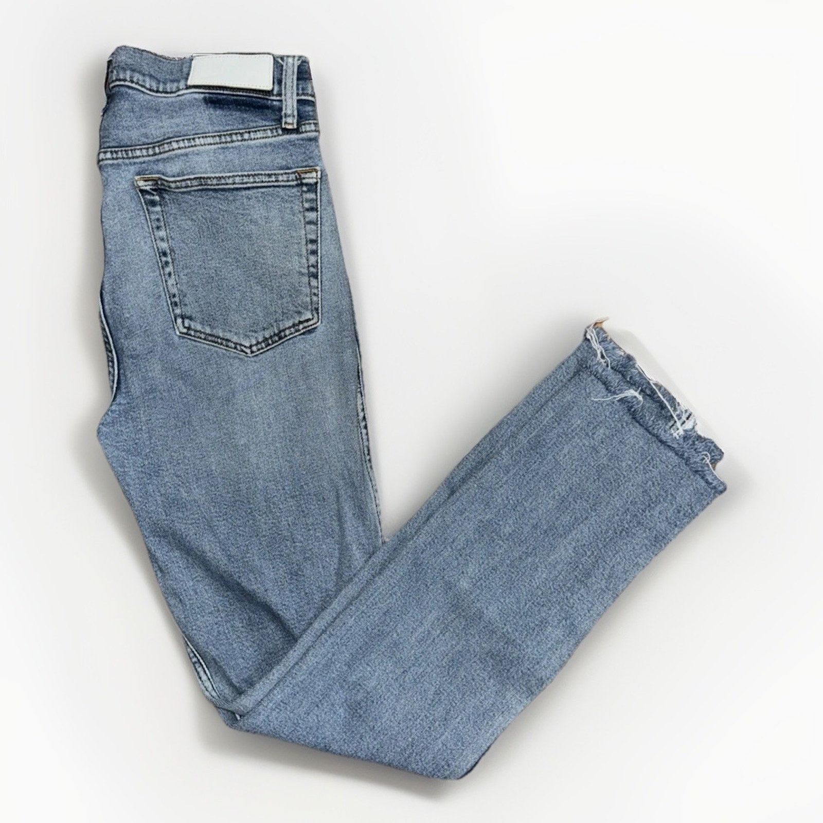 RE/DONE Re/Done Originals Button Fly Skinny Jeans Women’s Distressed Size 30" / US 8 / IT 44 - 1 Thumbnail