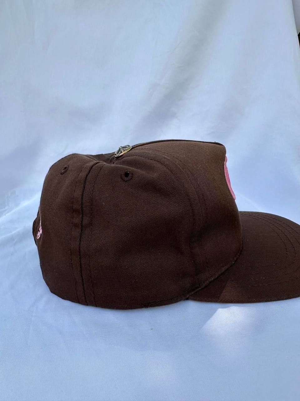 Chrome Hearts Chrome Hearts CH Baseball Hat Brown/Pink Size ONE SIZE - 5 Thumbnail