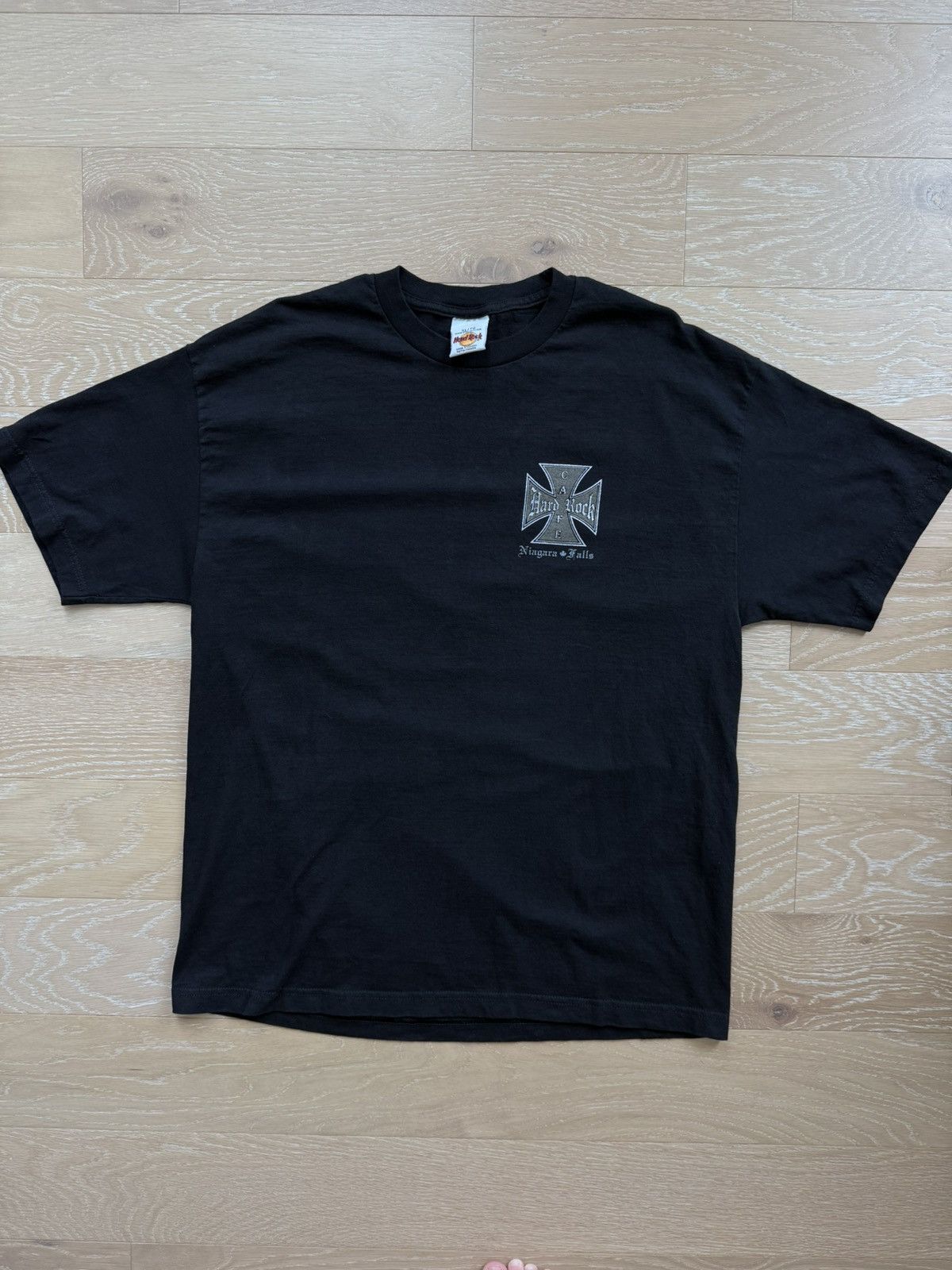 Hard Rock Cafe Vintage Y2K Hard Rock Niagara Falls 1971 West Coast Chopper Size US XL / EU 56 / 4 - 9 Thumbnail
