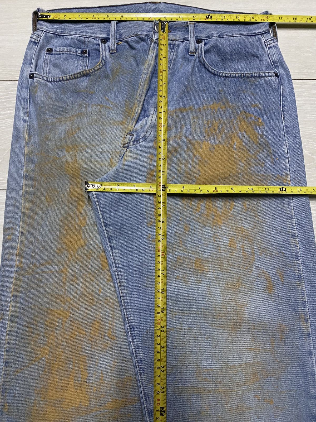 Replay Vintage Replay Mud Wash high Rised Distressed Loose Jeans Size US 32 / EU 48 - 15 Thumbnail
