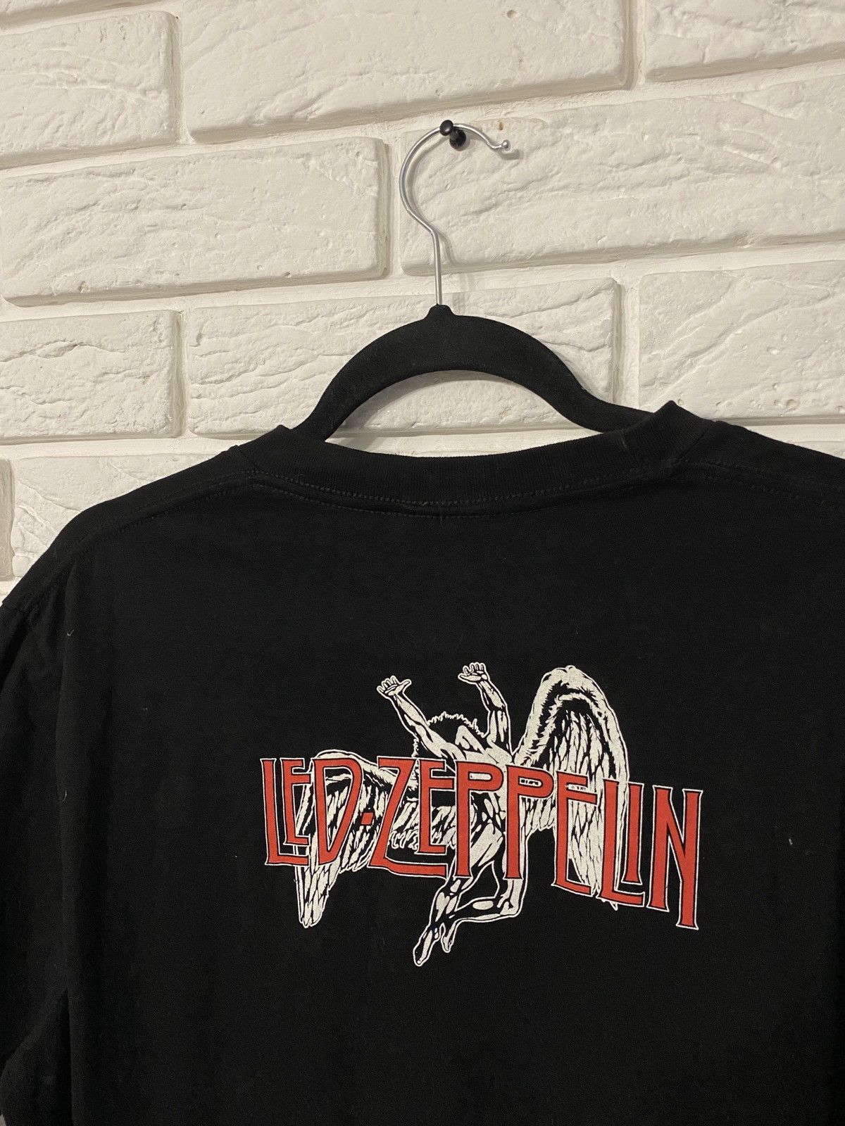 Band Tees × Led Zeppelin × Vintage Vintage 90ʼS Band Tees Leg Zeppelin Size US L / EU 52-54 / 3 - 5 Thumbnail