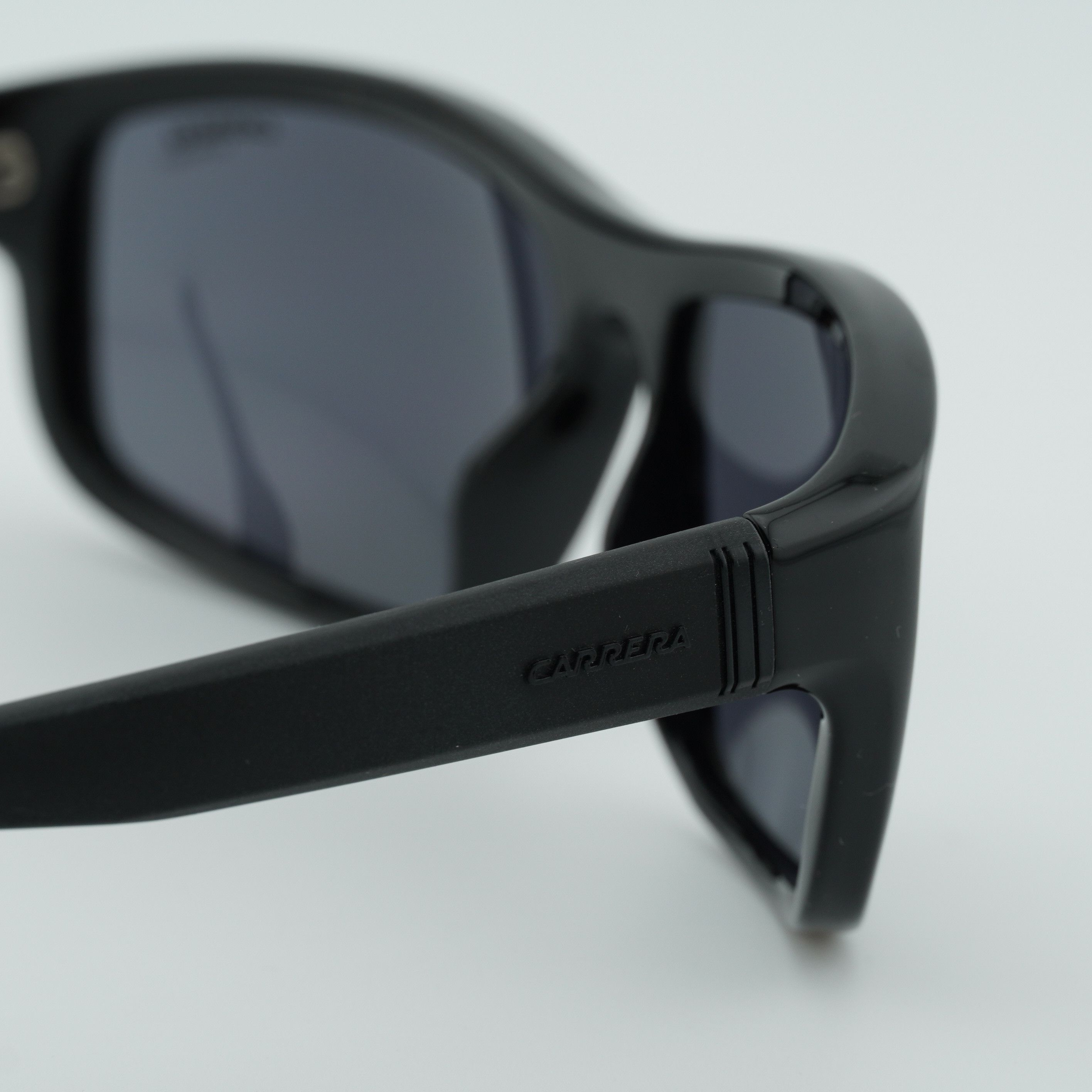 Carrera Carrera 8038/S 0807 IR Sunglasses Black Rectangle Frame Size ONE SIZE - 8 Thumbnail