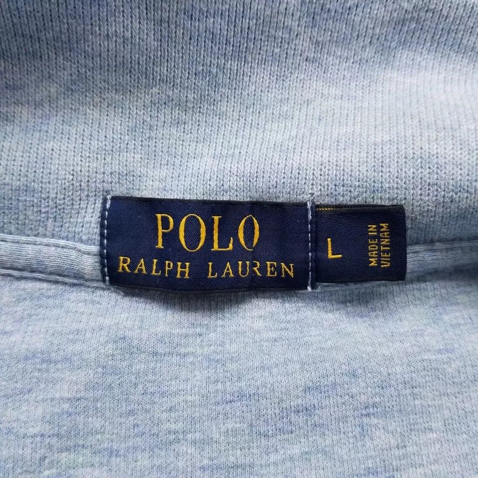 Polo Ralph Lauren Polo Ralph Lauren Sweater Mens Large Pullover Zip Cotton Size US L / EU 52-54 / 3 - 9 Thumbnail