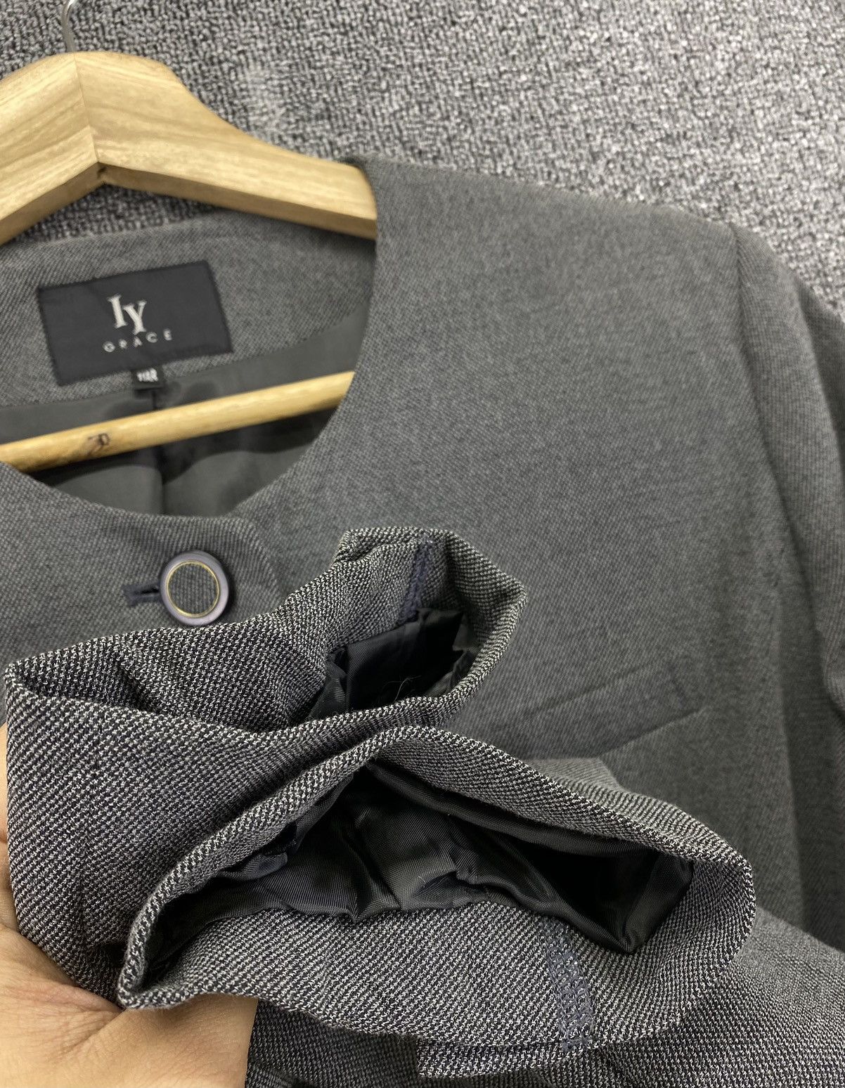 Vintage IY Grace by Issey Miyake Button Up Cardigan Jacket