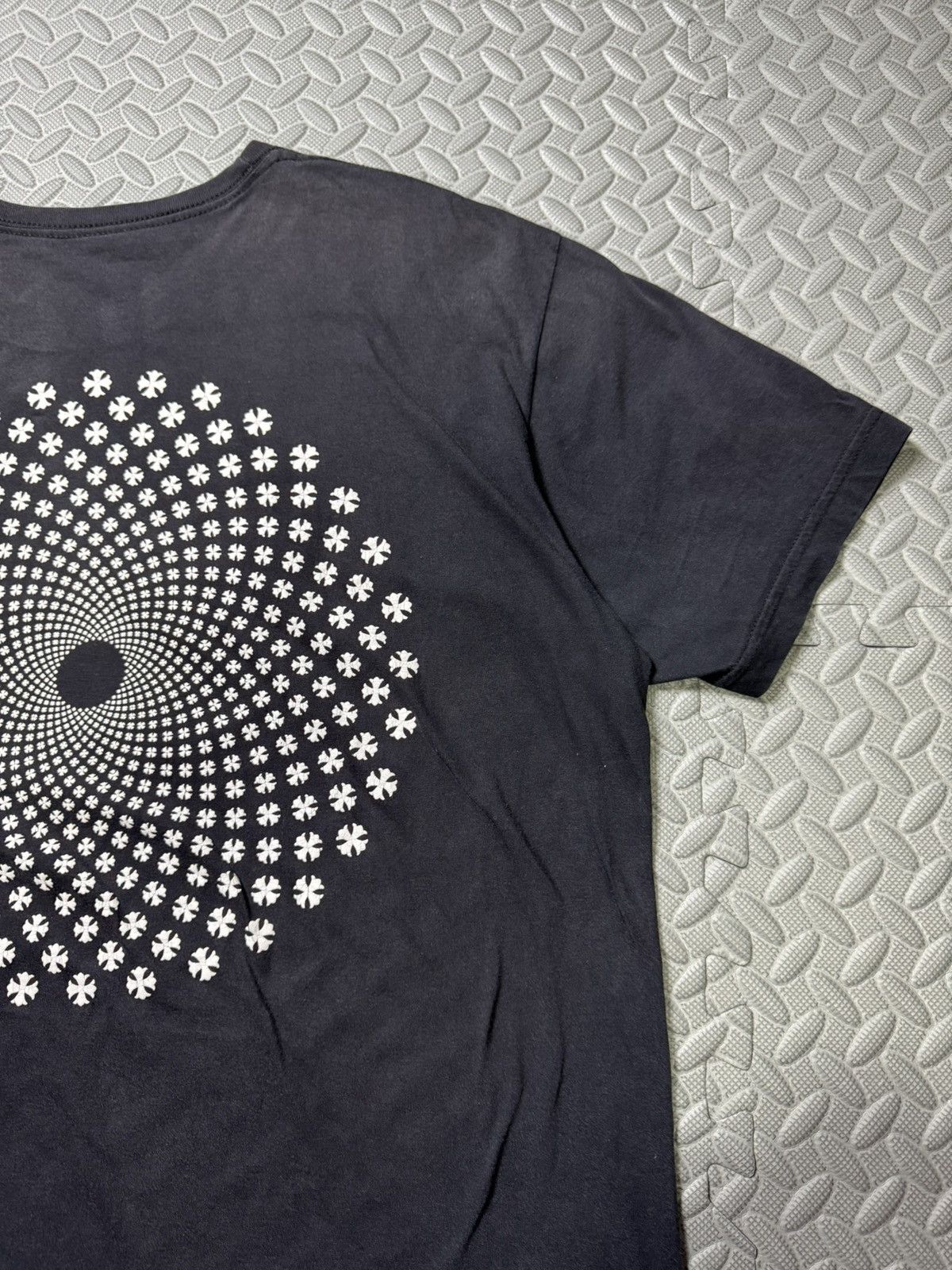 Chrome Hearts PERFECT FADE! PSYCHEDELIC SPIRAL CROSS Size US XL / EU 56 / 4 - 3 Thumbnail
