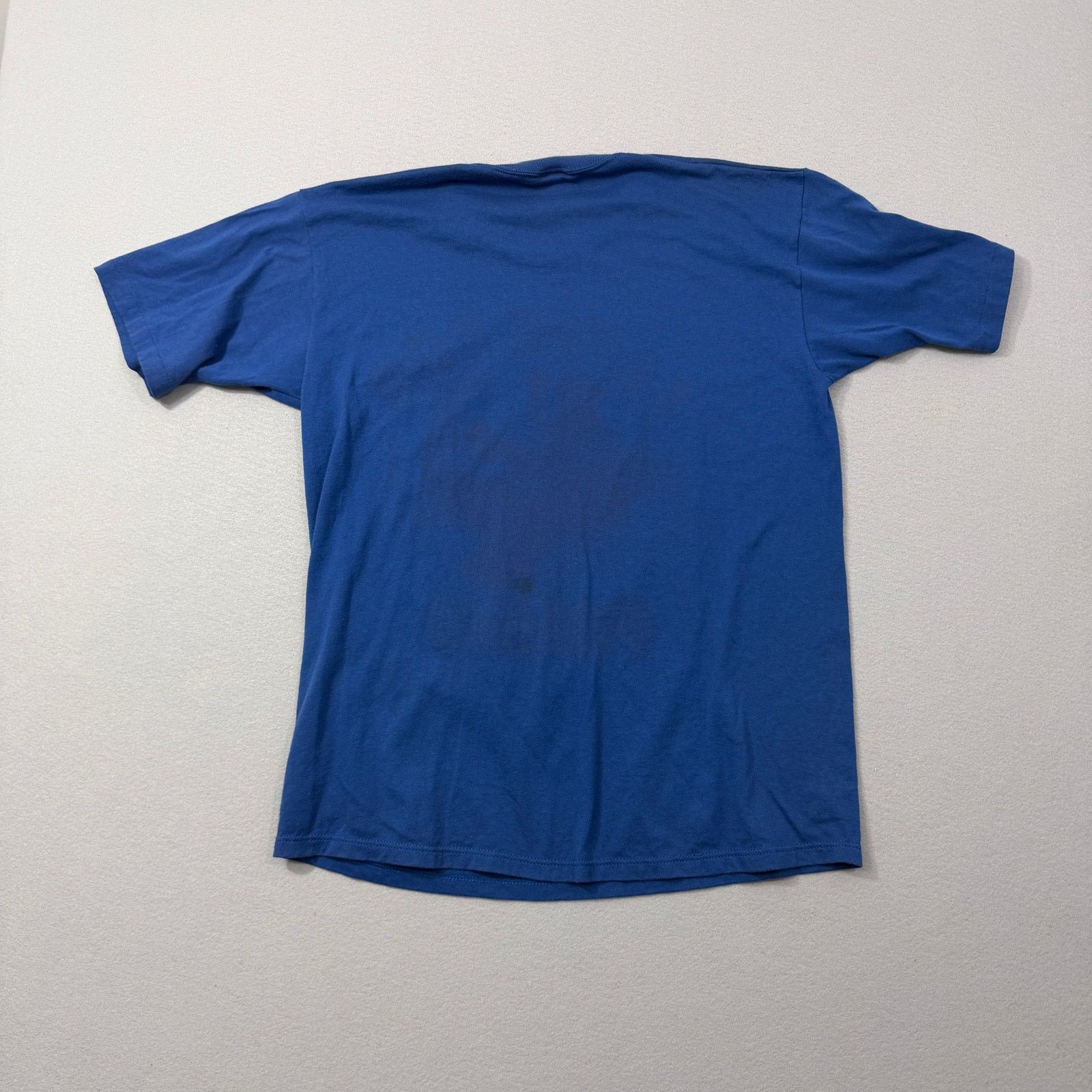 Vintage Vintage I Love For Fishing Shirt Extra Large Blue 90s USA Size US XL / EU 56 / 4 - 7 Thumbnail