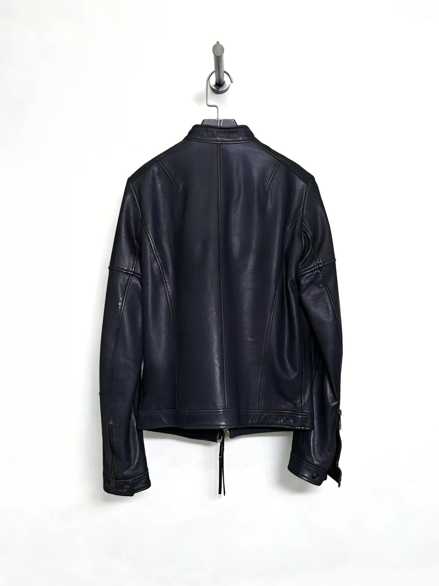 Dsquared2 Dsquared2 2011AW Cafe Racer Lamb Leather Jacket Size US XS / EU 42 / 0 - 2 Thumbnail