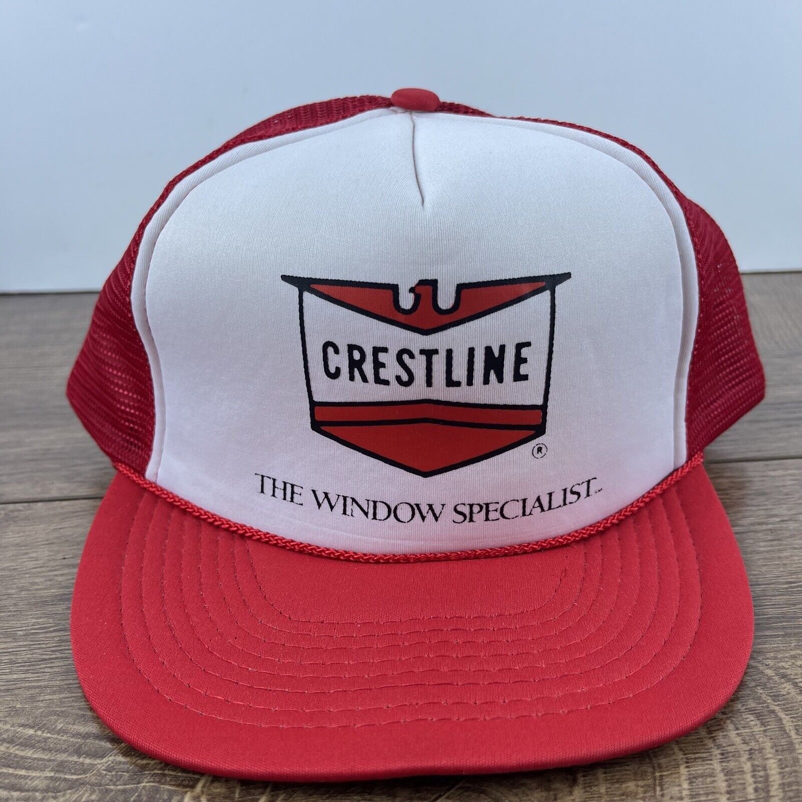 Other Crestline Hat the Window Specialist Cap Hat Red Adjustable H Size ONE SIZE - 4 Thumbnail