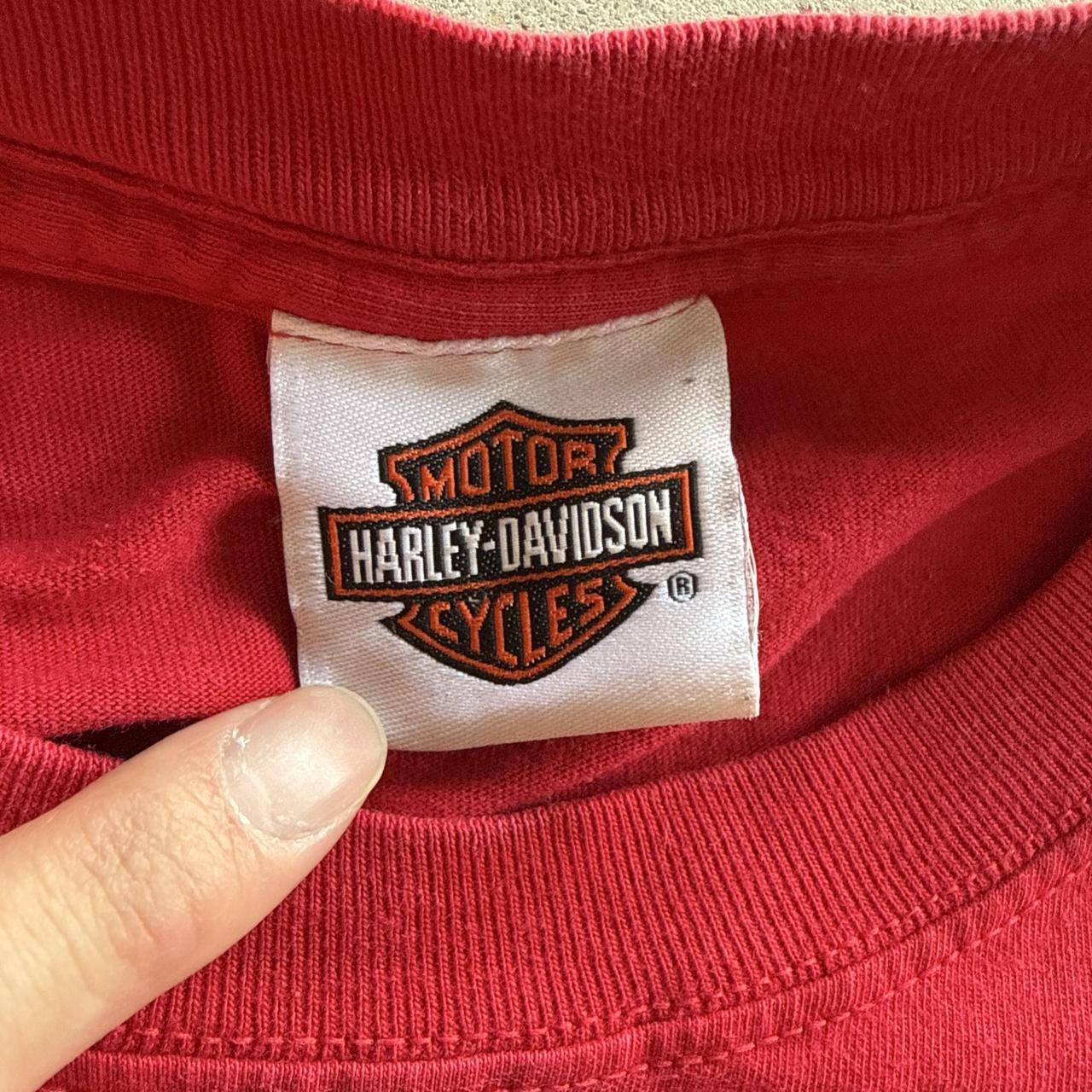 Harley Davidson Y2K Harley Davidson Chrome Long Sleeve Shirt Size US XL / EU 56 / 4 - 5 Thumbnail