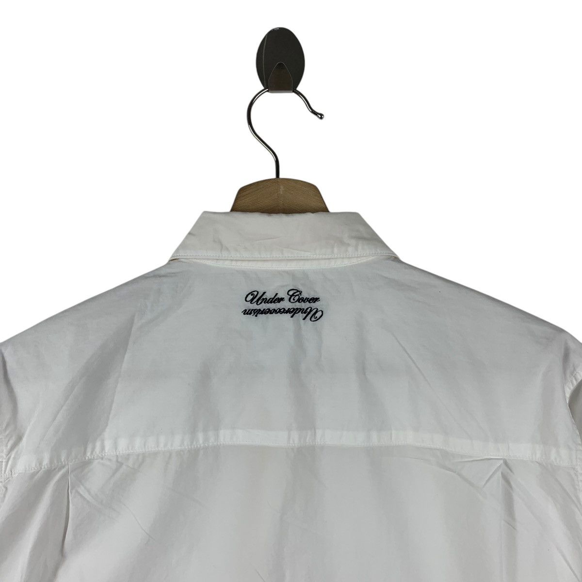 Japanese Brand × Undercover UNDERCOVERISM embroidery logo button shirt Size US M / EU 48-50 / 2 - 13 Thumbnail