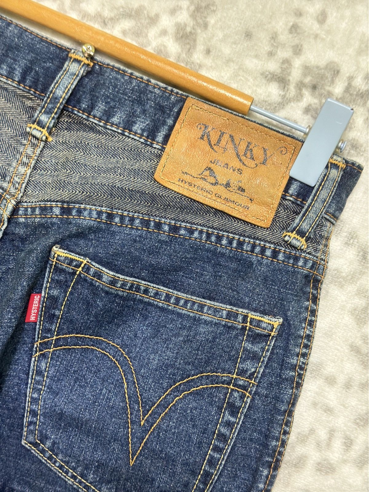 Hysteric Glamour Vintage 2000s Hysteric Glamour Flare “Hagi” Kinky Denim Size US 28 / EU 44 - 14 Thumbnail