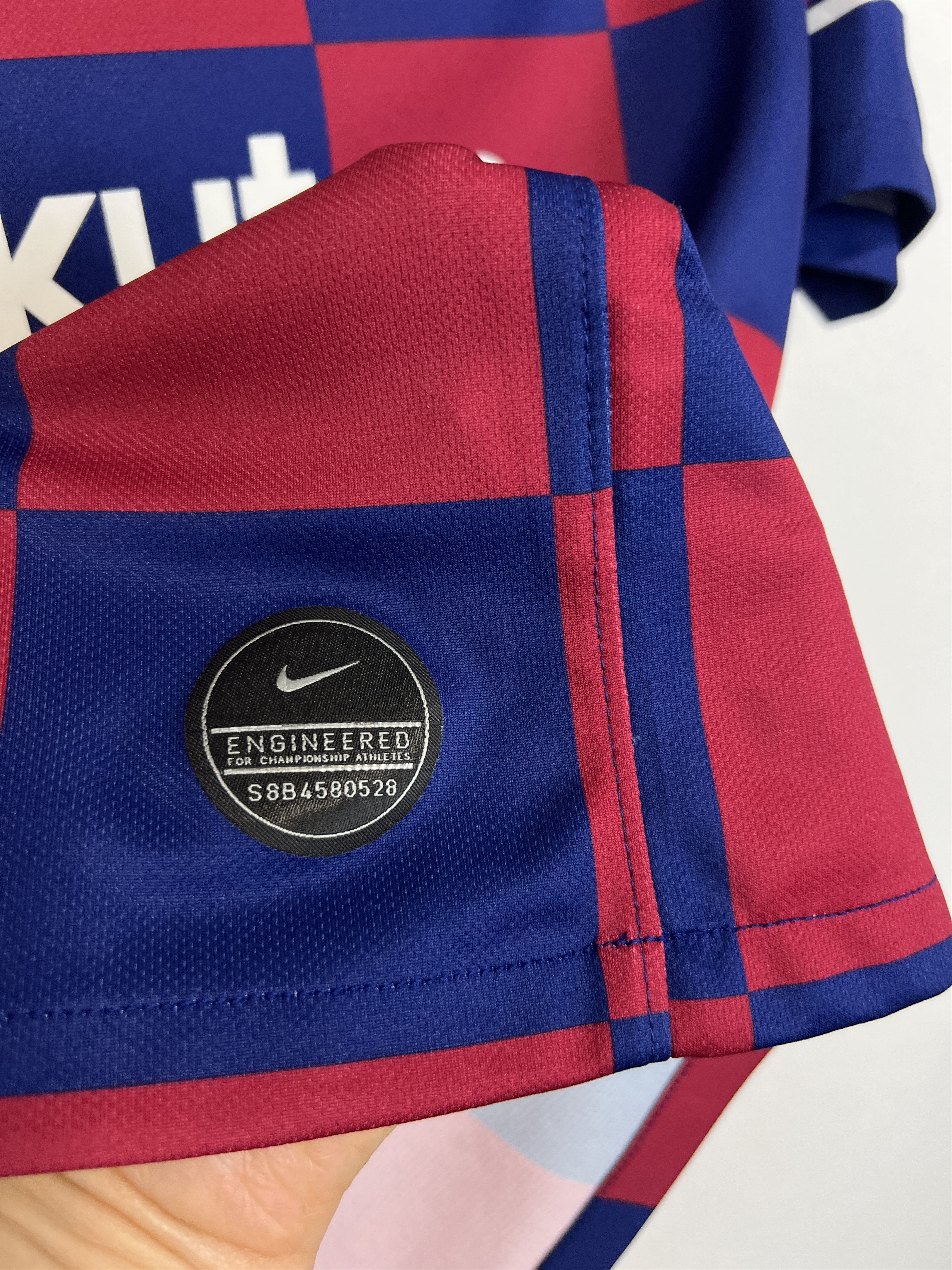 Nike Barcelona football shirt Soccer Jersey Camiseta Size Boys XL Size US XXS / EU 40 - 6 Thumbnail