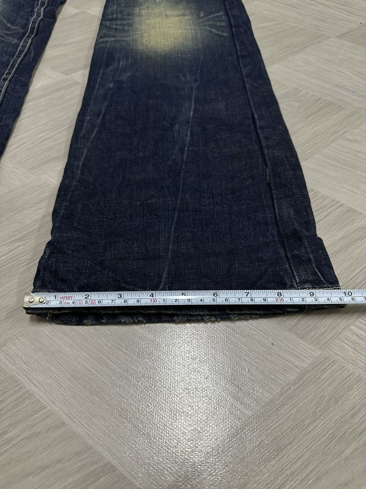 If Six Was Nine Vintage Y2K Red Pepper Denim Acid Wash Pant Size US 29 - 22 Thumbnail
