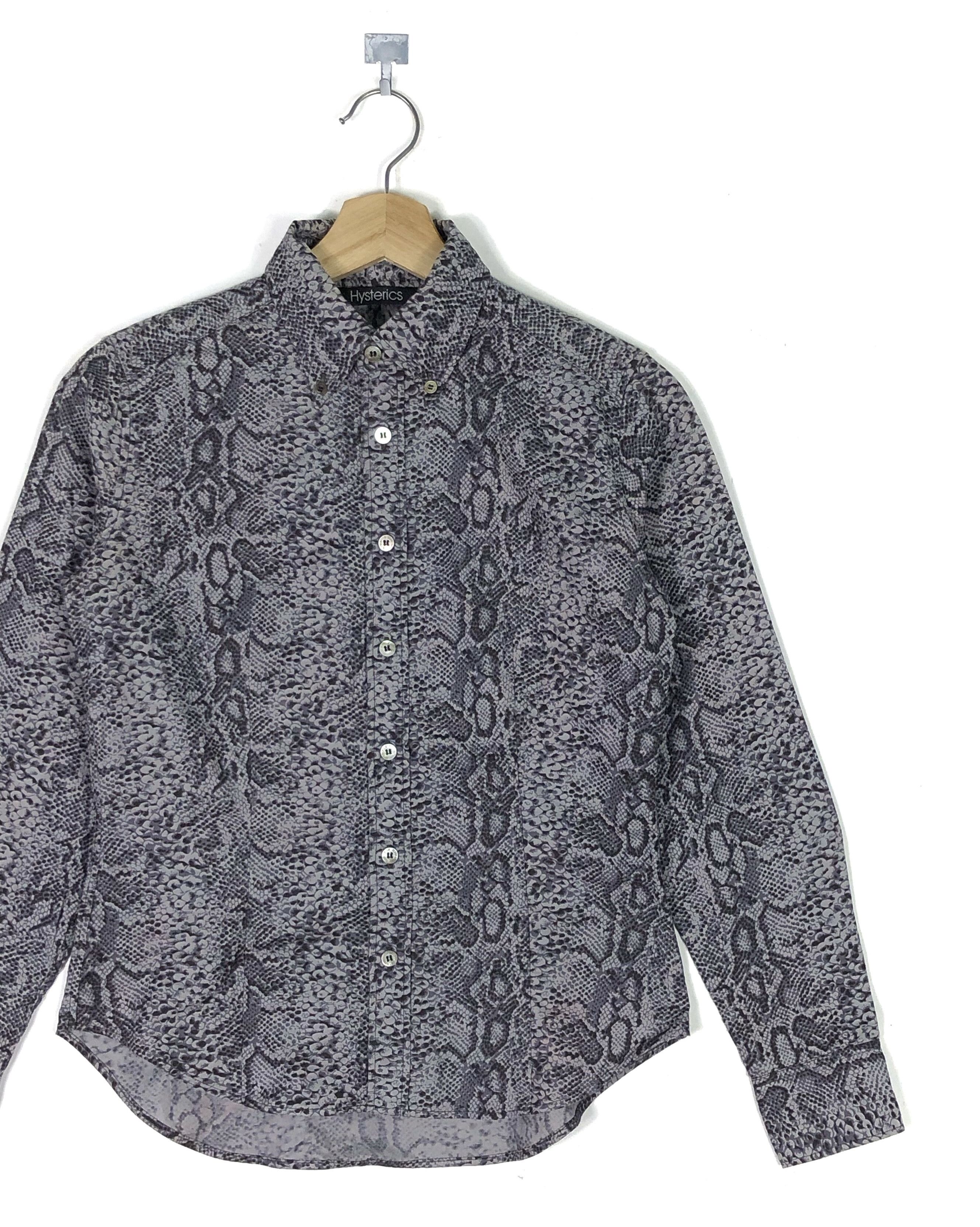 Hysteric Glamour RARE🔥VINTAGE HYSTERIC GLAMOUR SNAKE BUTTON UPS Size S / US 4 / IT 40 - 3 Thumbnail