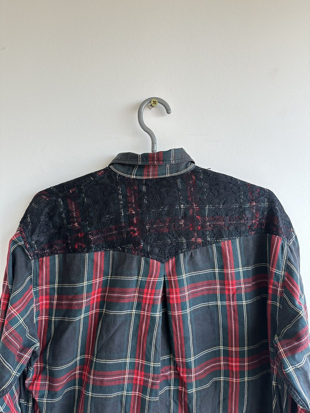 Moschino 90s Moschino Jeans Multicolor Tartan Plaid Shirt Size S Size S / US 4 / IT 40 - 5 Thumbnail