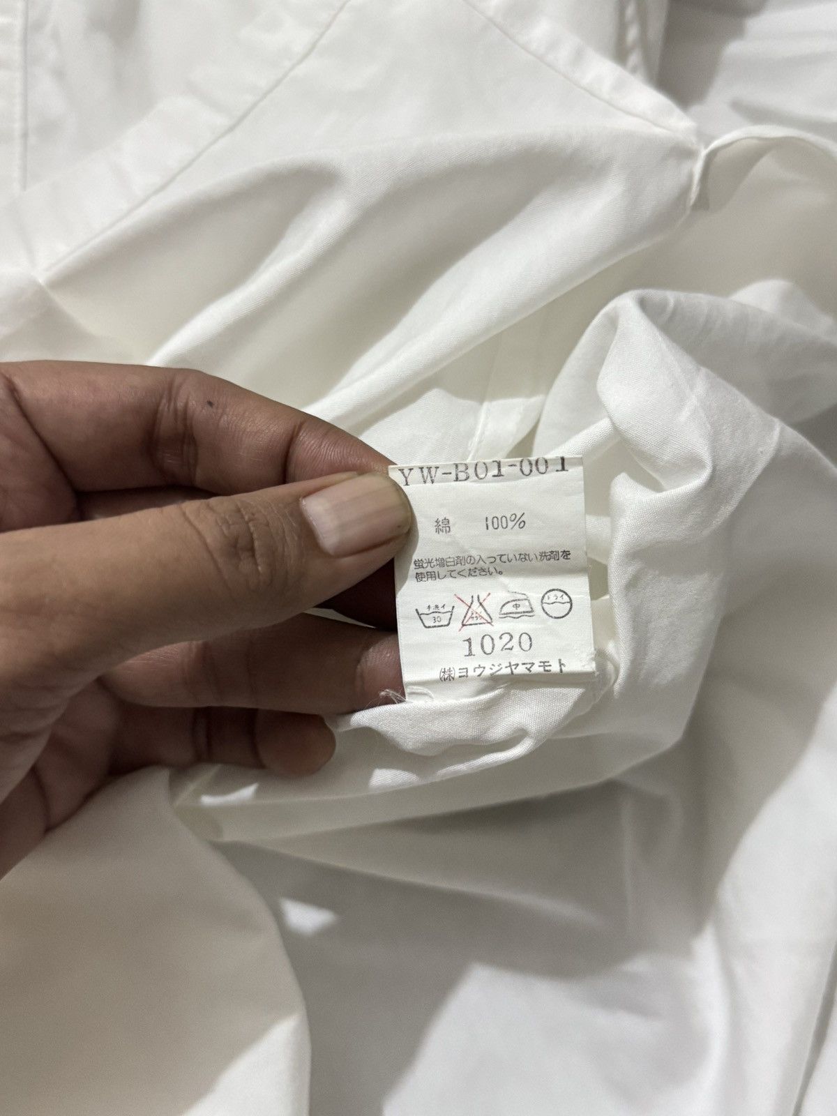 Yohji Yamamoto Y’s YOHJI YAMAMOTO PULLOVER WHITE SHIRT Size US L / EU 52-54 / 3 - 8 Thumbnail
