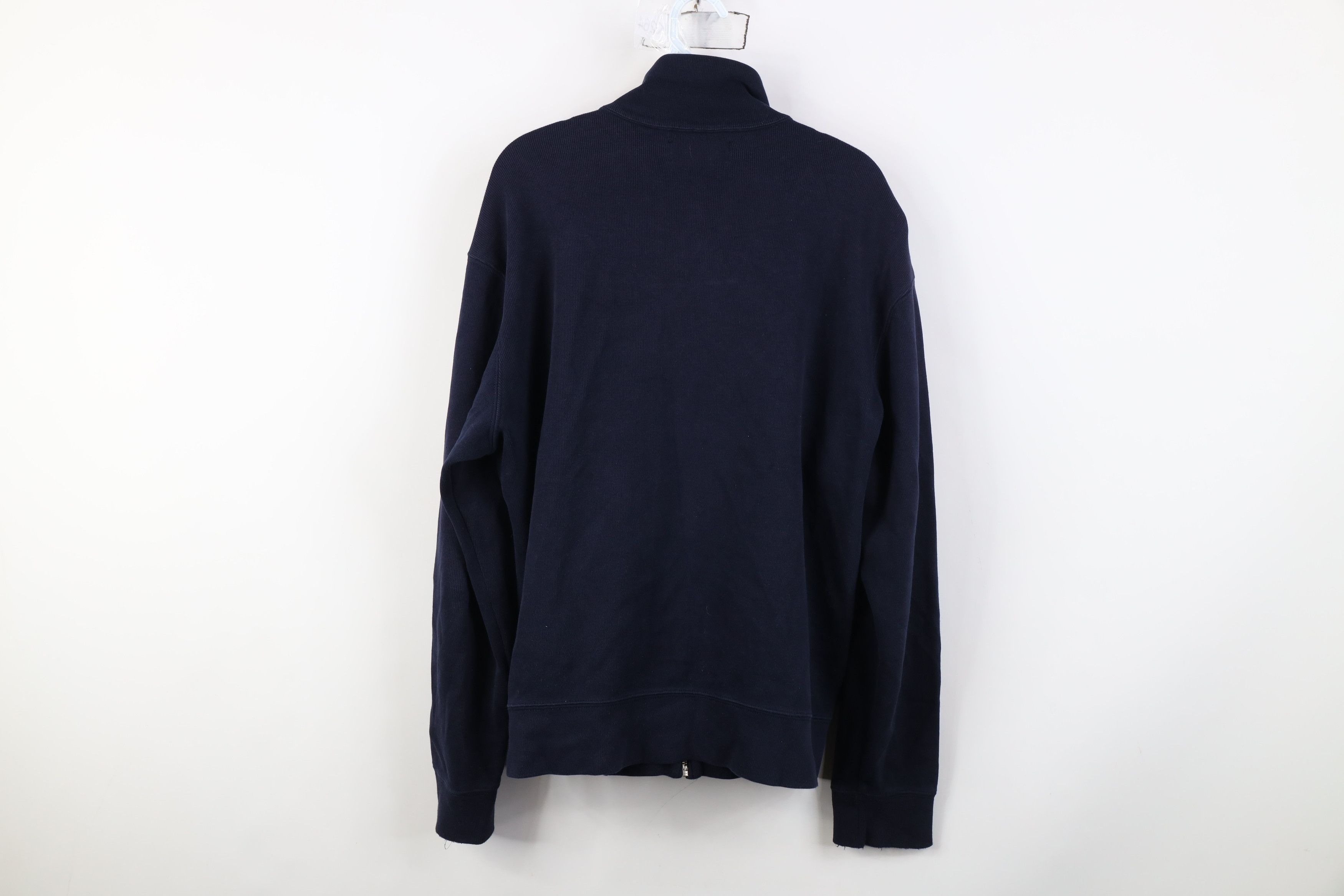 Ralph Lauren Vintage 90s Ralph Lauren Cotton Ribbed Knit Sweater Jacket Size US M / EU 48-50 / 2 - 13 Thumbnail