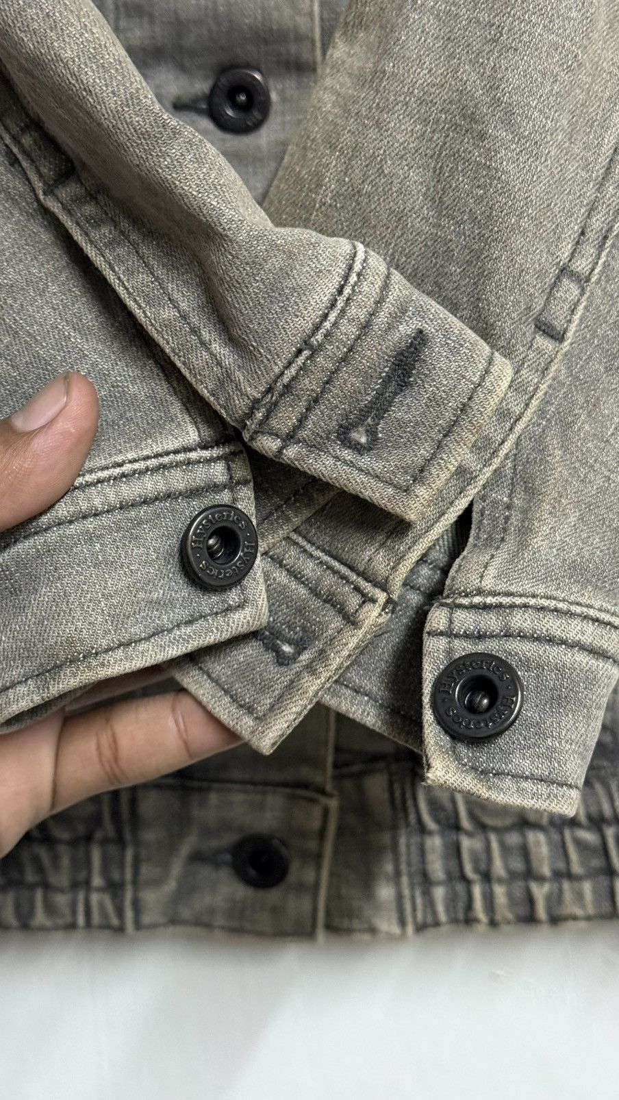 Hysteric Glamour HYSTERICS GLAMOUR TRUCKER JACKET DENIM Size US XS / EU 42 / 0 - 6 Thumbnail