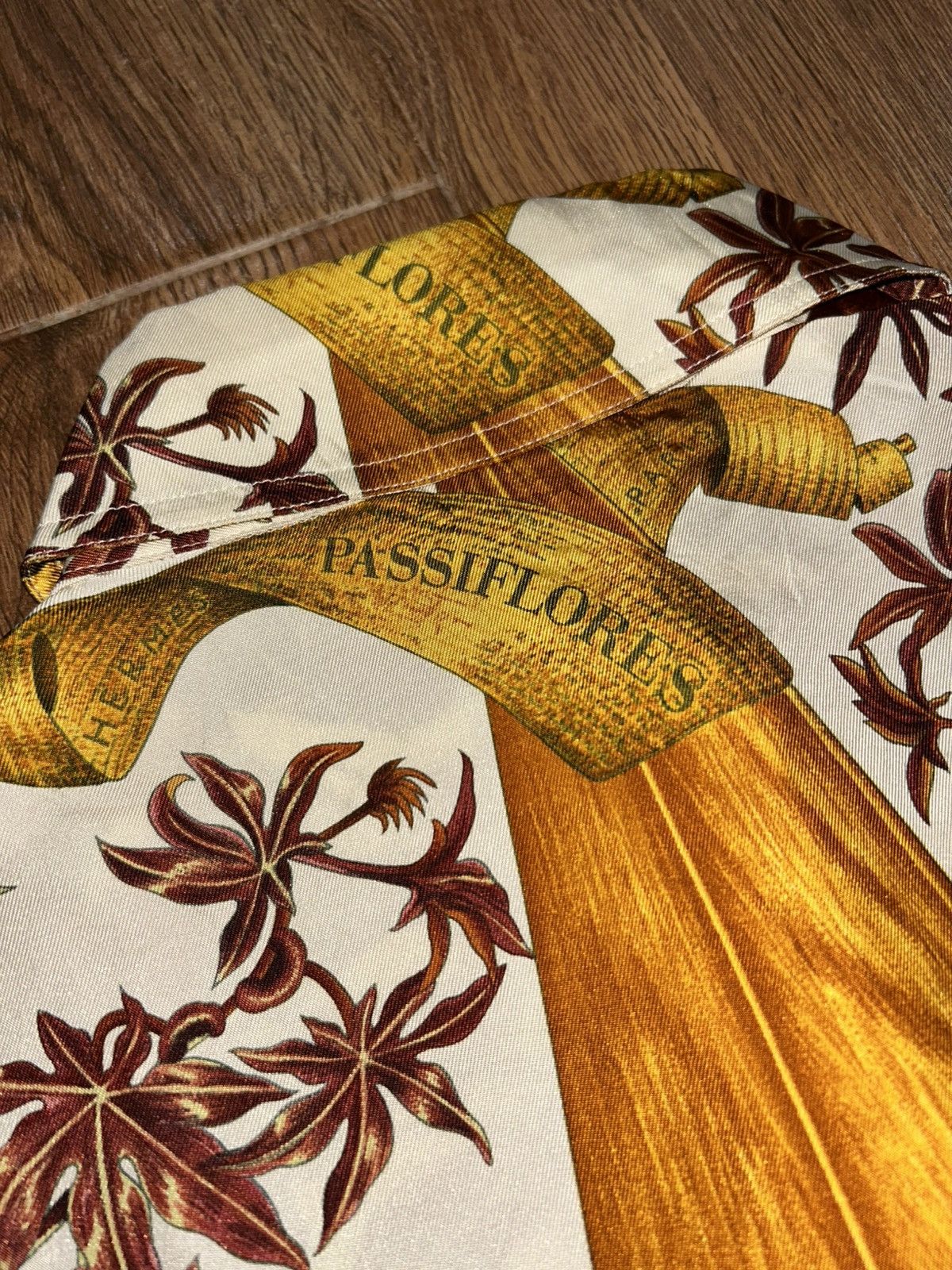 Hermes “Passiflores” Blouse