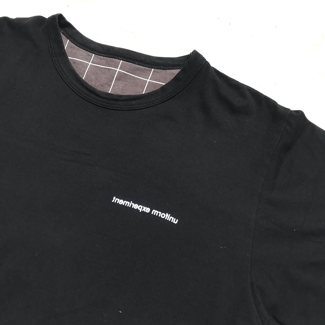 Sophnet. Uniform Experiment X Sophnet Hiroshi Fujiwara Black T shirt Size US L / EU 52-54 / 3 - 5 Thumbnail