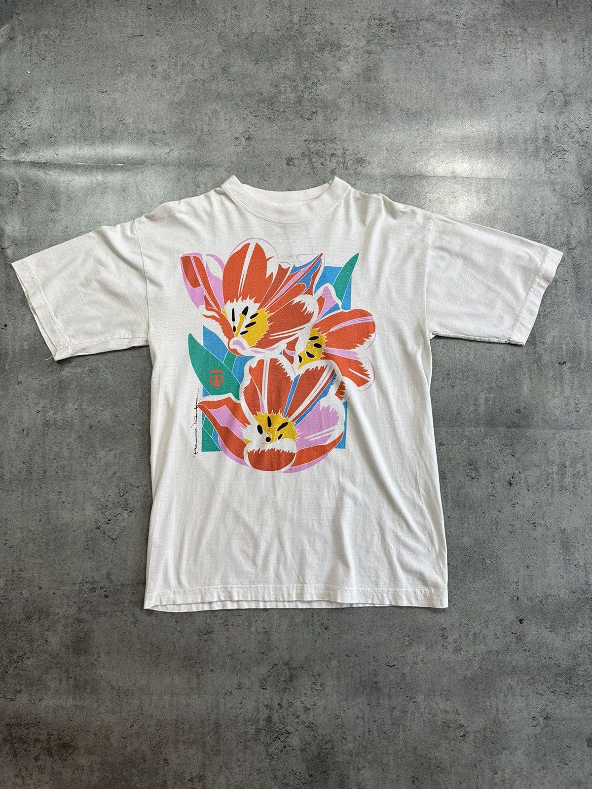 Arts & Science Vintage Art tee psychodelic surrealist Murakami Picasso Dali Size US L / EU 52-54 / 3 - 1 Thumbnail