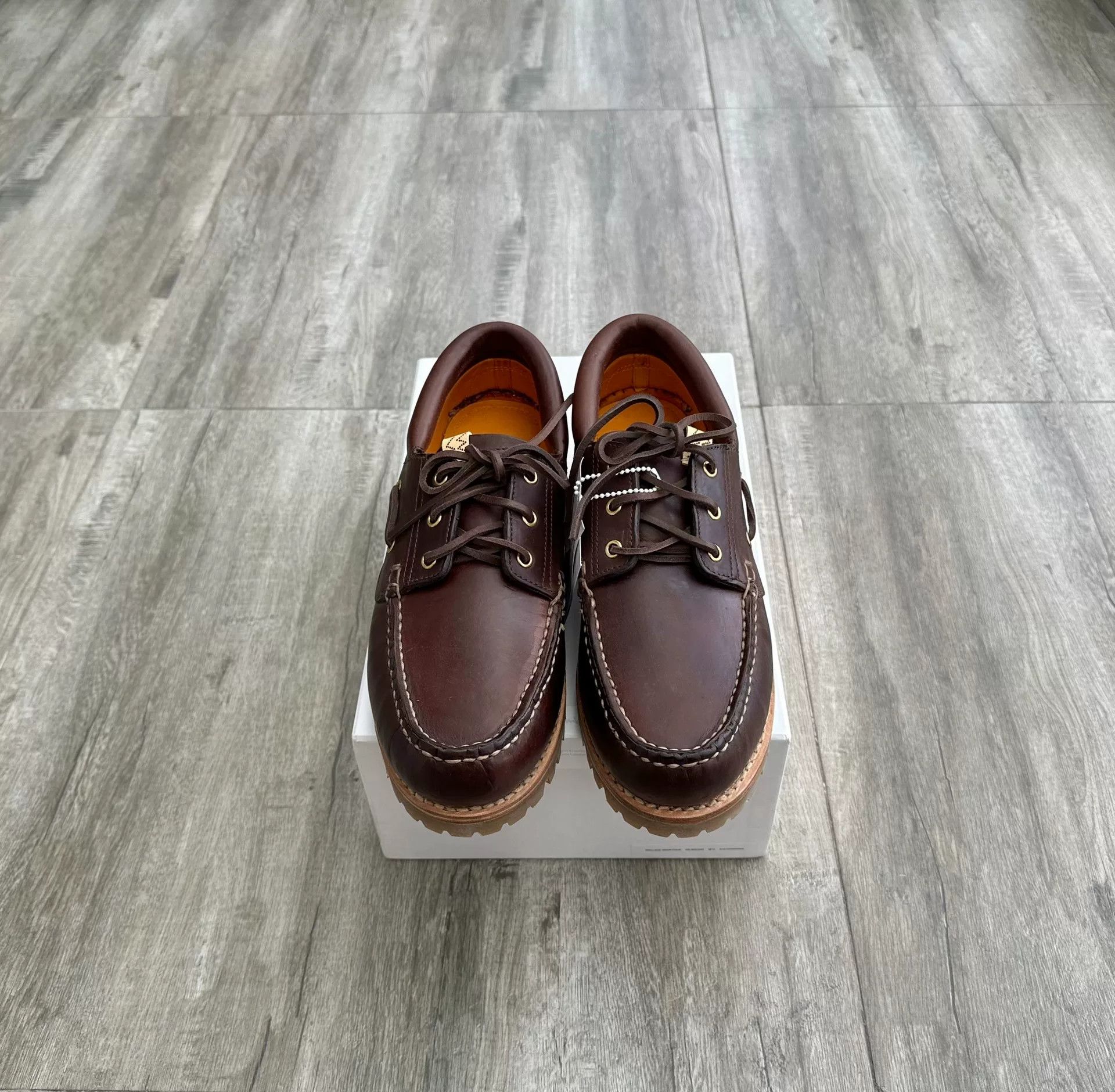 Visvim visvim wallace deck folk leather shoes Size US 12 / EU 45 - 1 Thumbnail