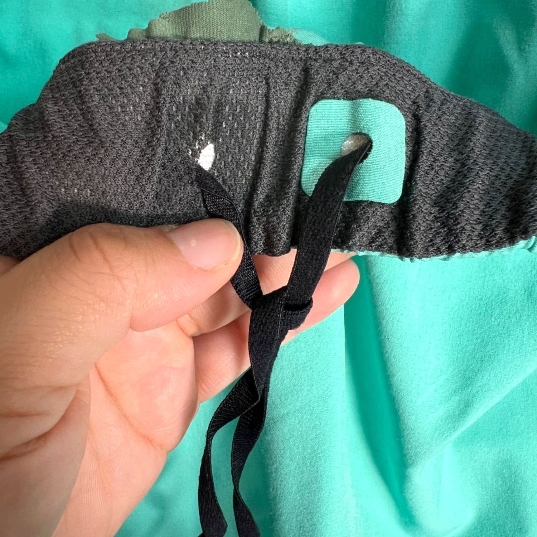 Patagonia VINTAGE Patagonia Skirt Womens Medium Turquoise Elastic Waist Pockets Athletic Short Read READ Size 32" / US 10 / IT 46 - 7 Thumbnail