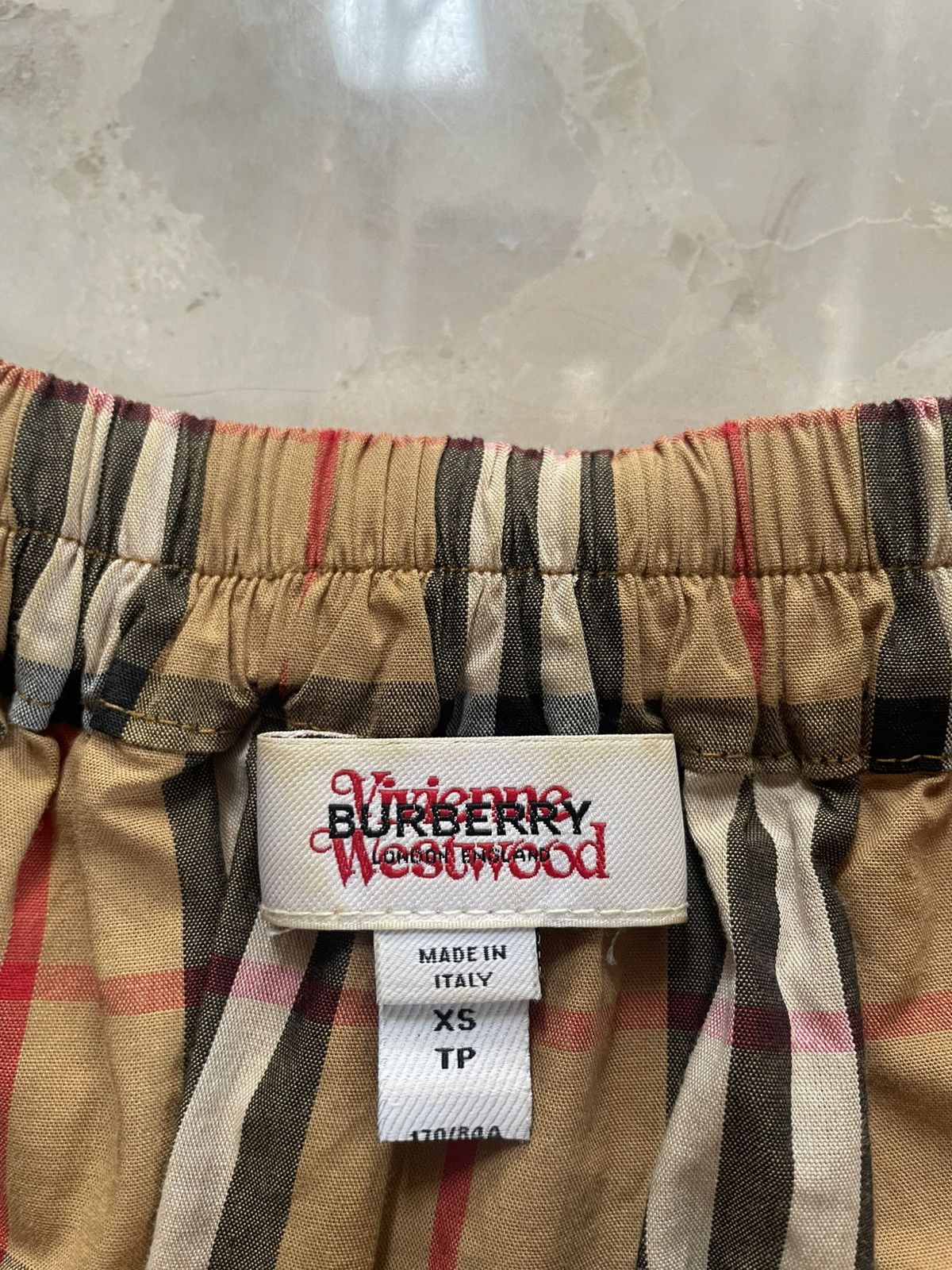 Burberry Burberry x Vivienne Westwood Summer nova check Shorts Size 24" / US 00 / IT 34 - 2 Thumbnail
