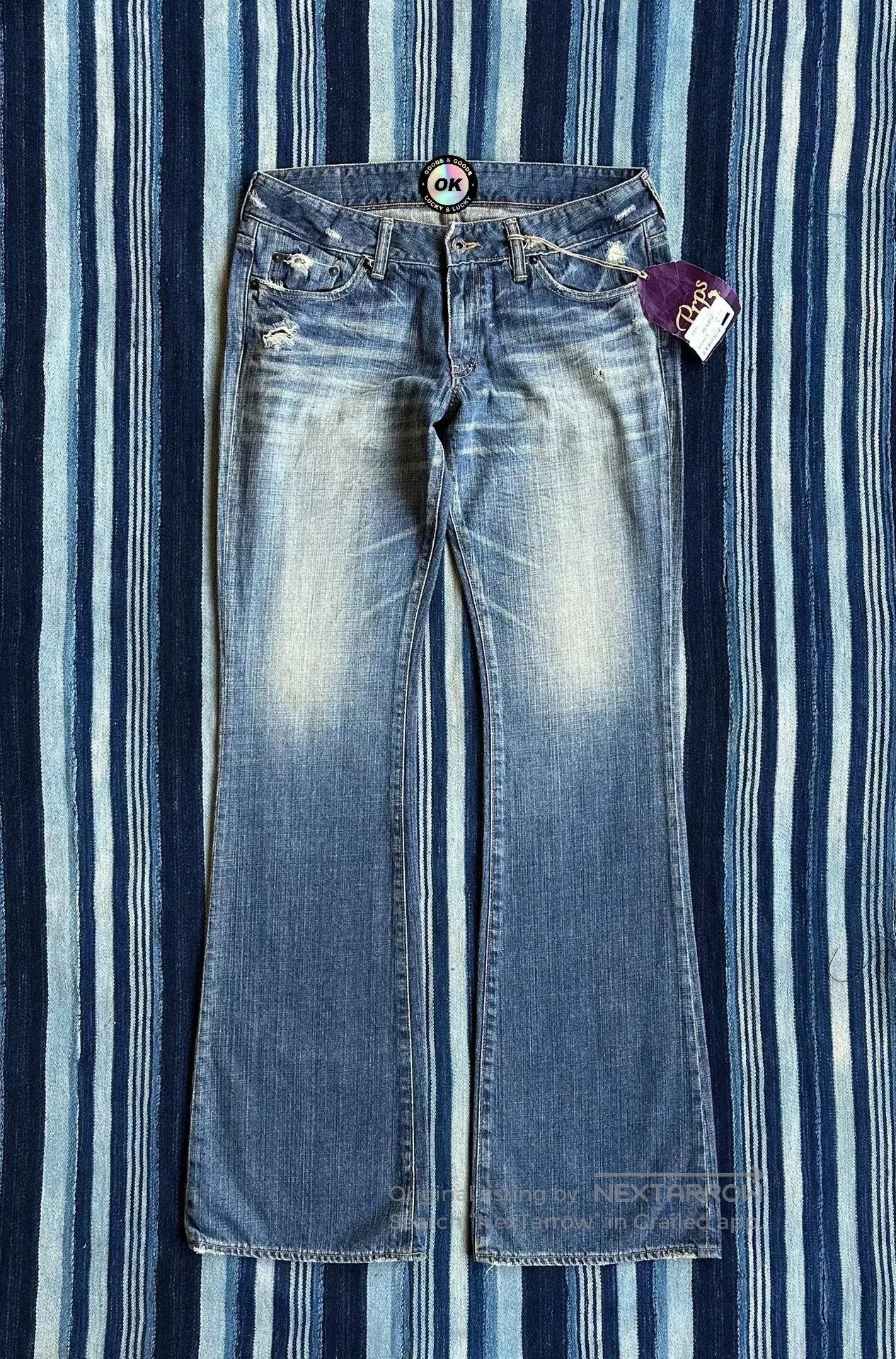 Prps prps women's low-rise flared jeans. Size 30" / US 8 / IT 44 - 1 Thumbnail