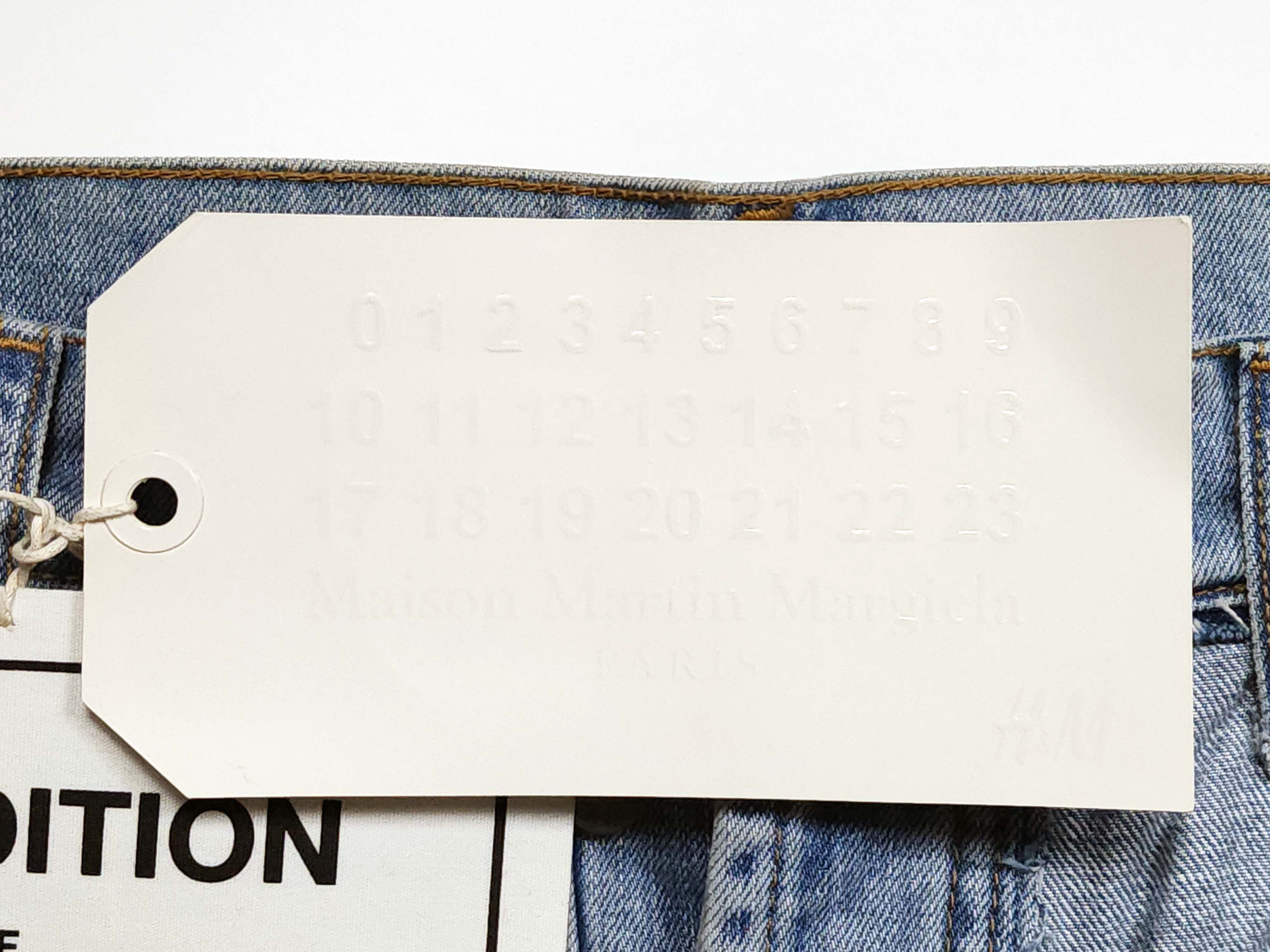 Maison Margiela S/S 2005 Re-Edition Inside Out Reverse Blue Jeans Pants Size US 34 / EU 50 - 7 Thumbnail