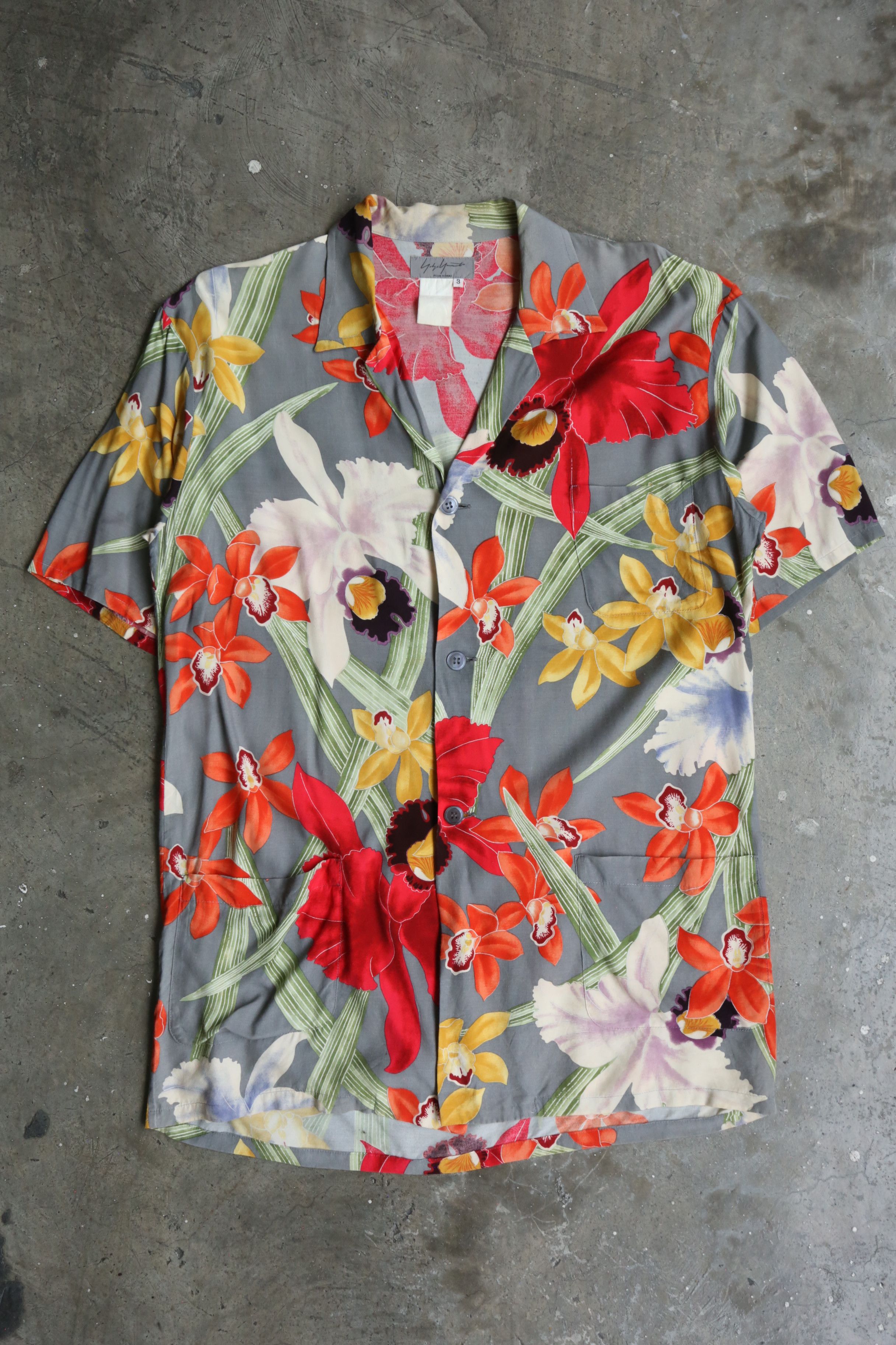 Yohji Yamamoto Yohji Yamamoto - S/S 02 - Aloha Shirt Size US L / EU 52-54 / 3 - 1 Thumbnail