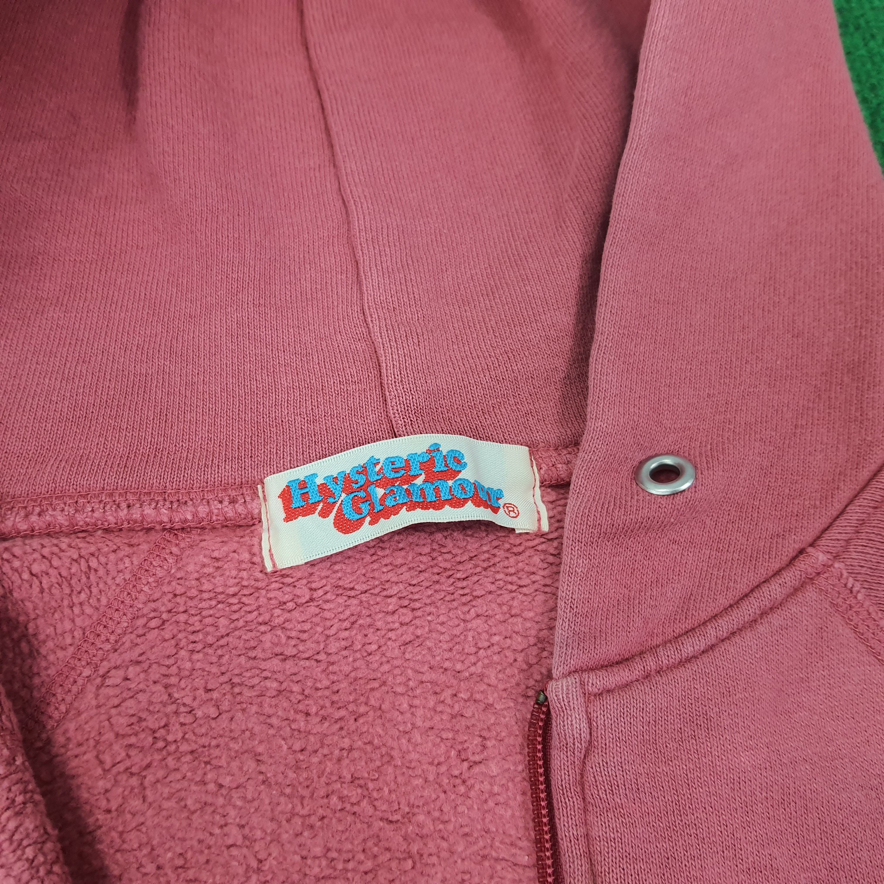 Hysteric Glamour × Japanese Brand × Vintage Vintage Hysteric Glamour Japan Brand Zipper Hoodie C220N7 Size US XS / EU 42 / 0 - 6 Thumbnail