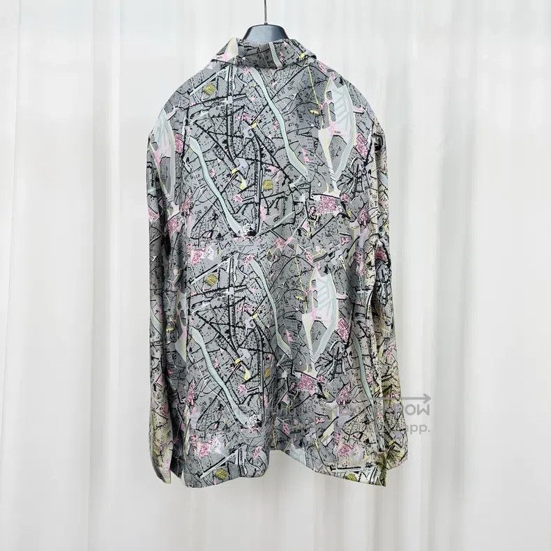 Fendi Fendi Graffiti lettering real silk long-sleeve shirt Size US XXS / EU 40 - 2 Thumbnail