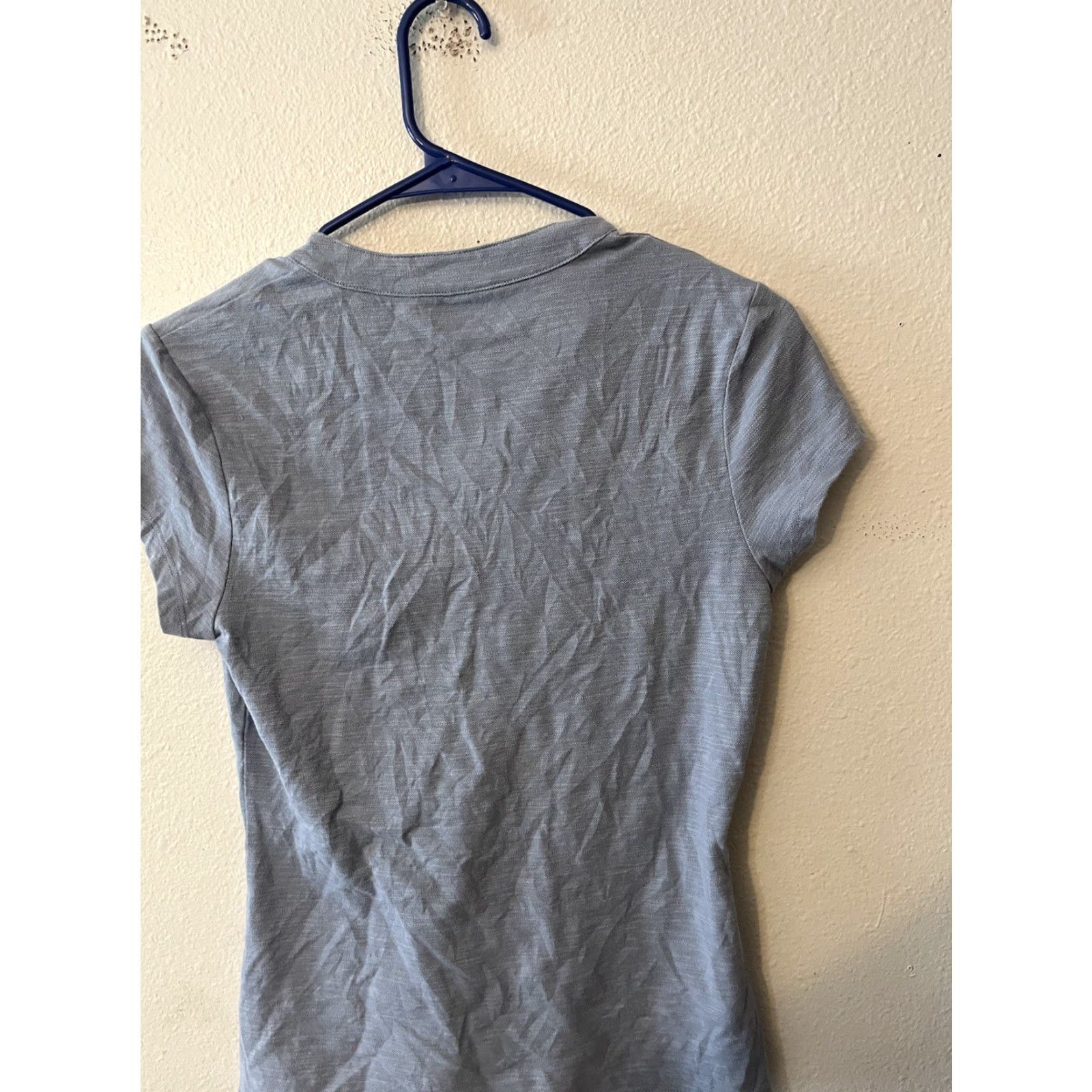 Guess VINTAGE GUESS Logo Shirt Women’s Adult Medium Blue V-Neck 90s Womens Size M / US 6-8 / IT 42-44 - 2 Thumbnail
