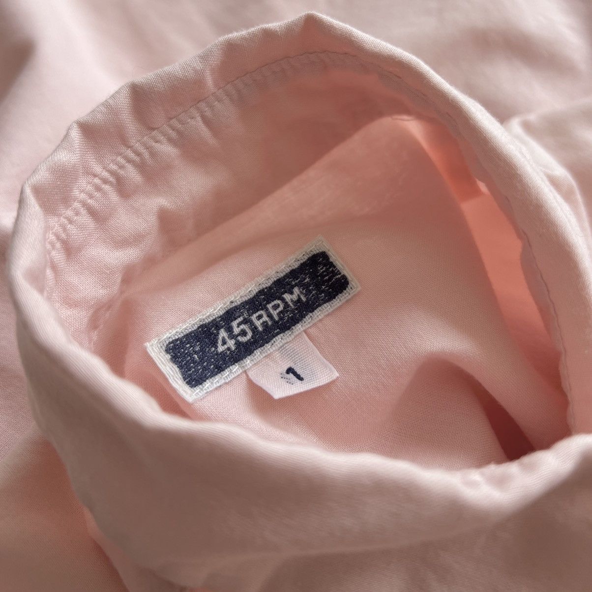 45rpm × Japanese Brand VINTAGE 45RPM PULLOVER SHIRT Size US S / EU 44-46 / 1 - 1 Thumbnail