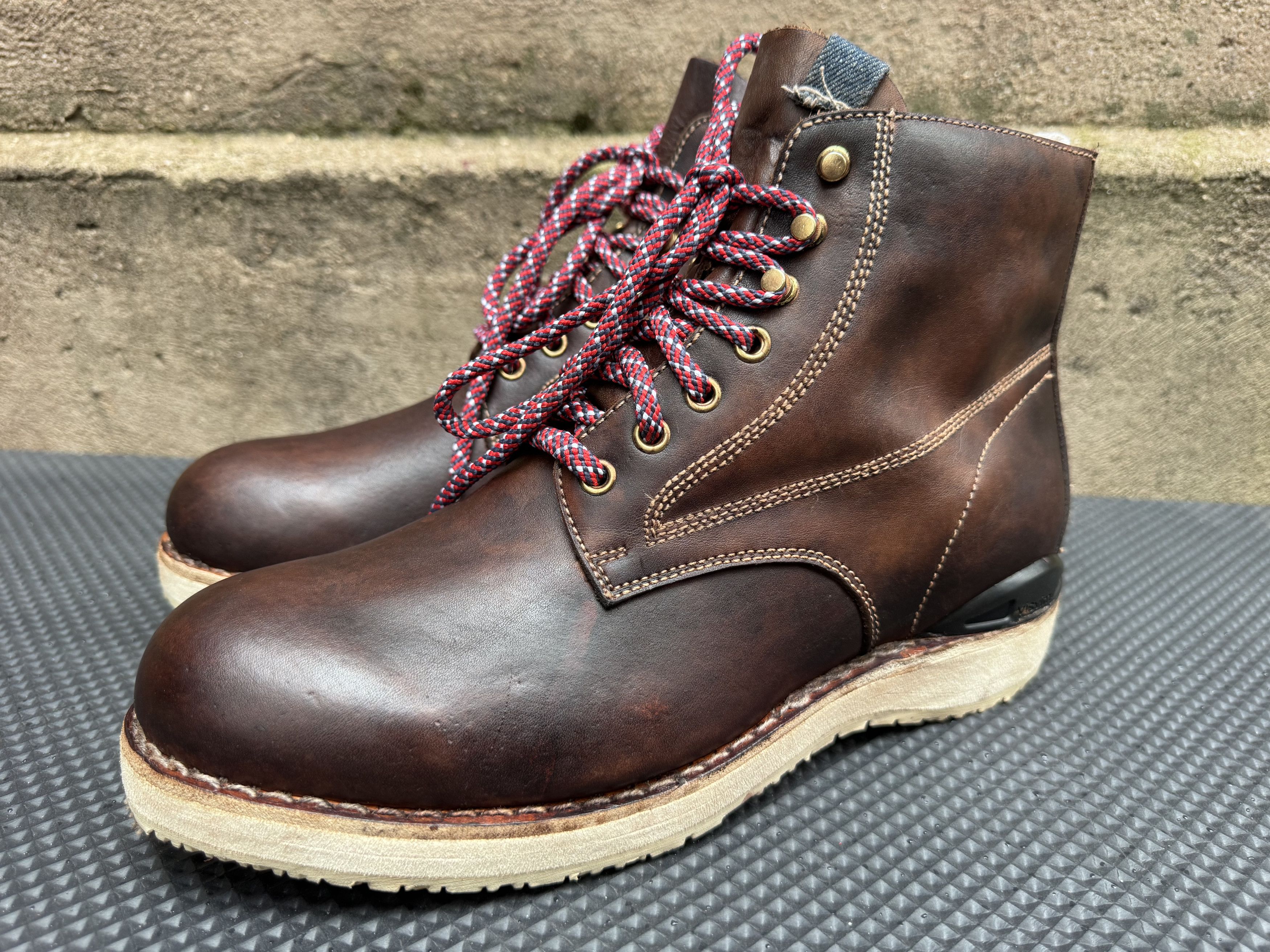 Visvim Visvim Virgil Boots Folk Kngr Bark Brown Round Toe Vibram Size US 9.5 / EU 42-43 - 3 Thumbnail