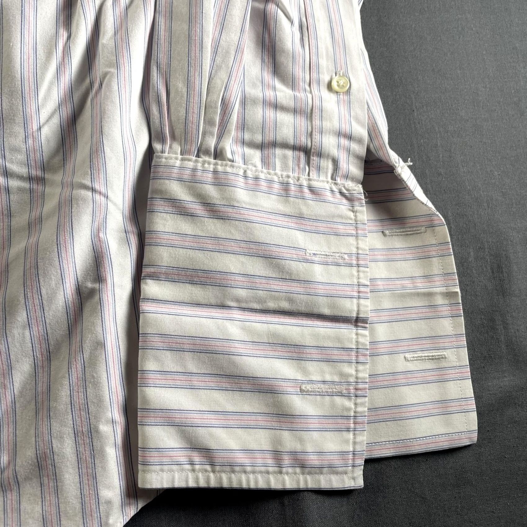 Brooks Brothers Brooks Brothers Shirt Mens 16-35 White Stripe Slim Fit Non-Iron Supima Cotton Dress Shirt Mens 16-35 White Stripe Slim Fit Non-Iron Supima Cotton Size US L / EU 52-54 / 3 - 3 Thumbnail