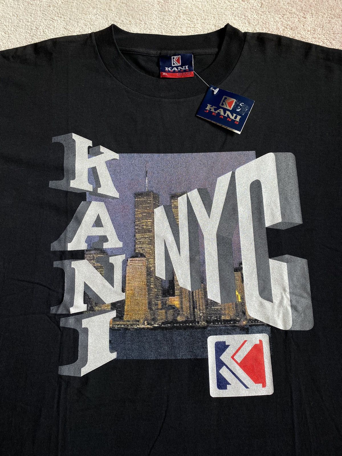 Karl Kani Rare NWT Vintage 90s Karl Kani NYC Tee Size US XL / EU 56 / 4 - 1 Thumbnail