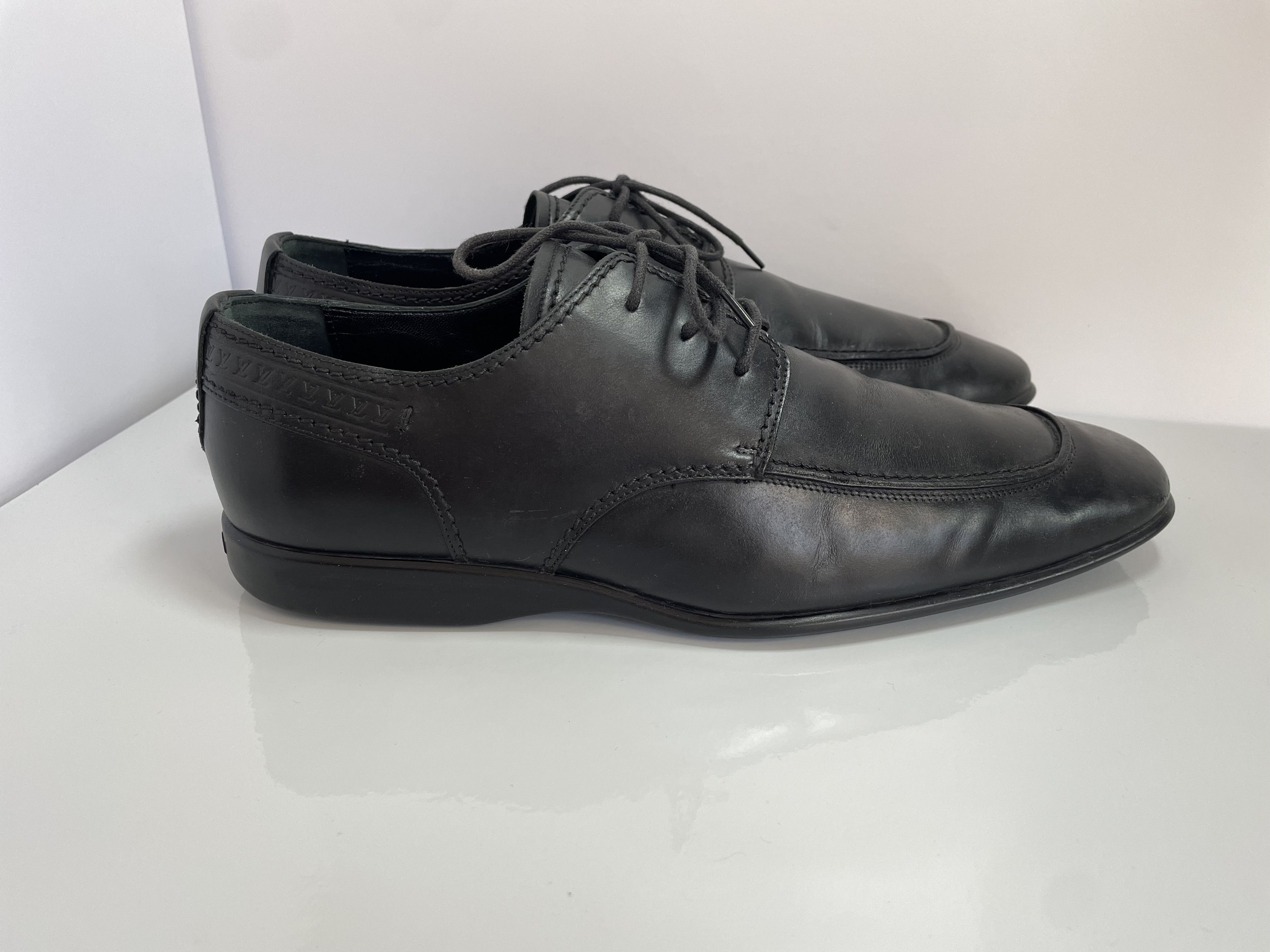 Louis Vuitton Louis Vuitton Men's Oxford Leather Shoes Size US 8.5 / EU 41-42 - 2 Thumbnail
