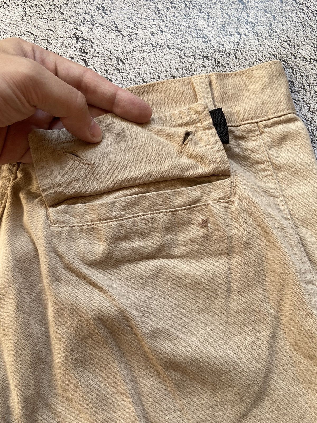 Versace Jeans Couture × Vintage Vintage Versace Distressed Cargo Pants Size US 31 - 7 Thumbnail